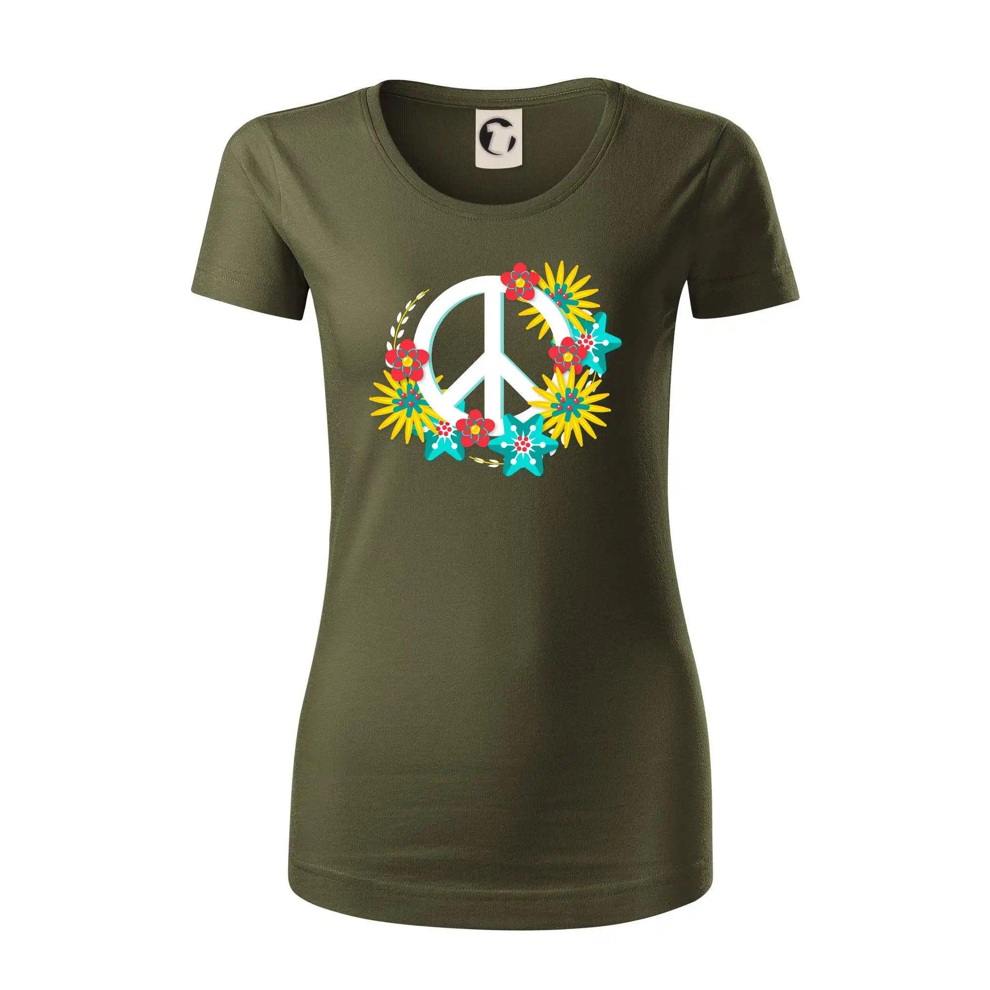 Peace symbol abstraktní