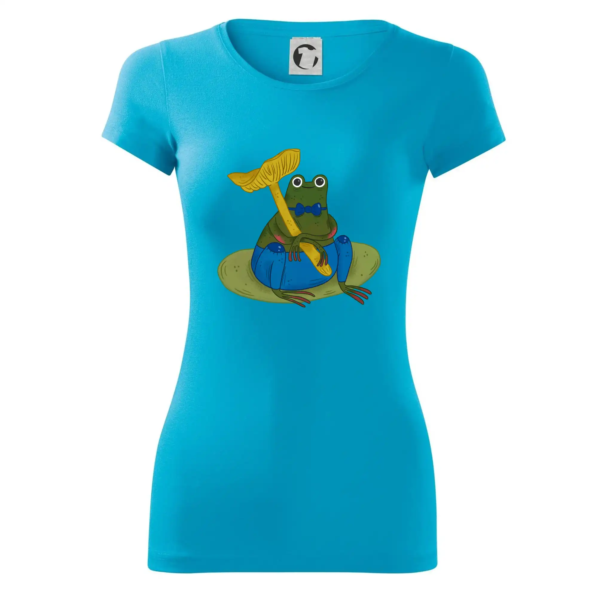 Žába s houbou  (studio-arte.cz)