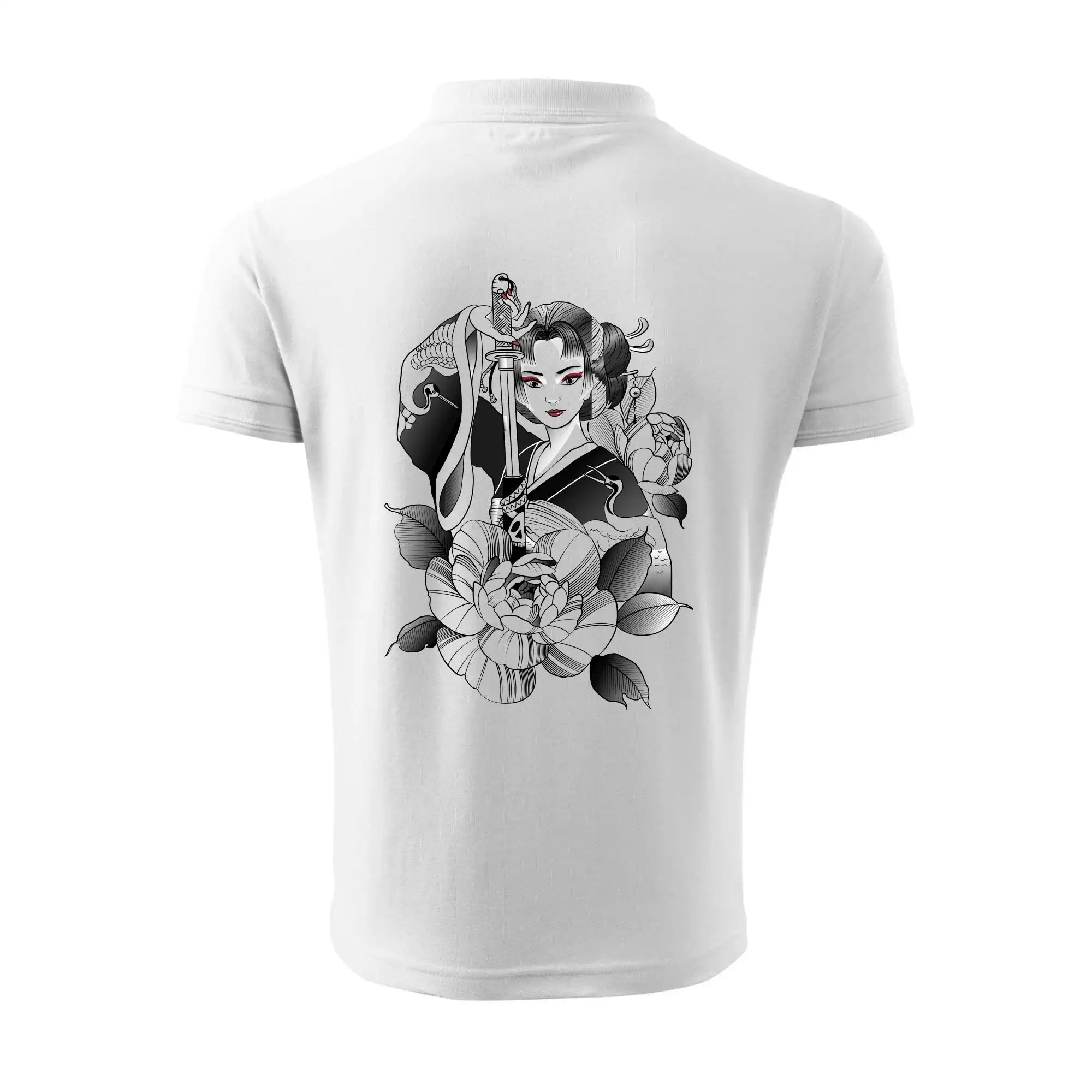 Japonsko - žena s mečem