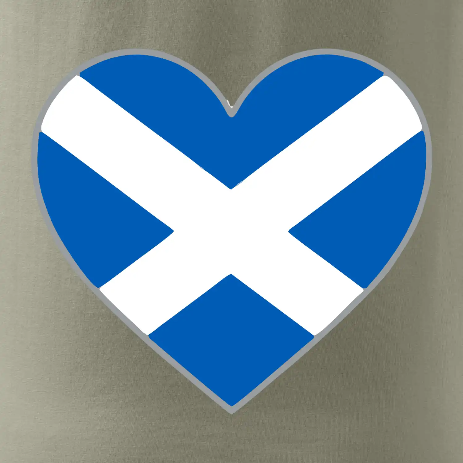 Skotské srdce na prso