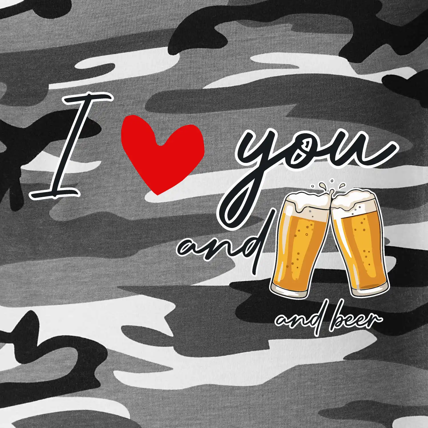 I love beer and beer