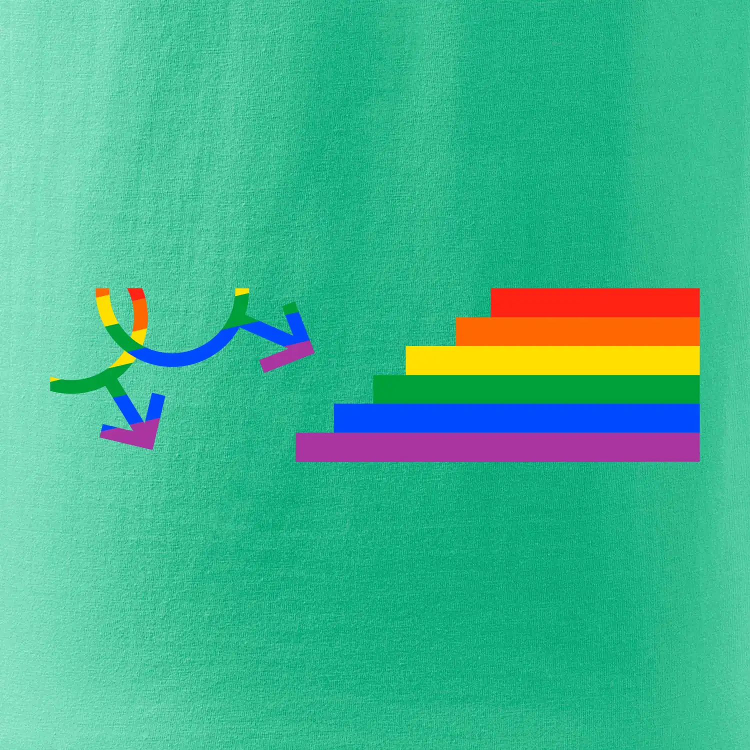 Gay symbol duha