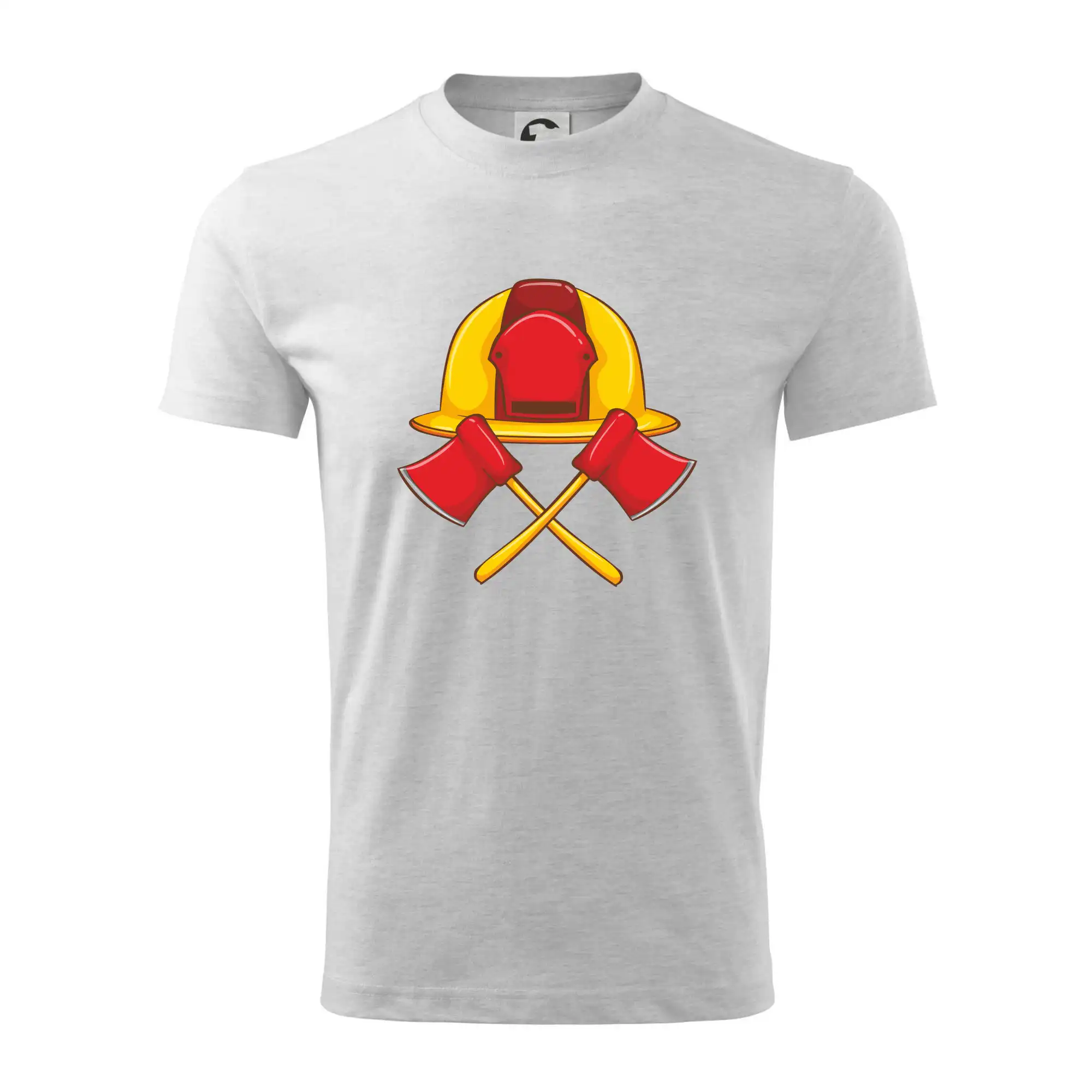 Hasičská helma a sekera