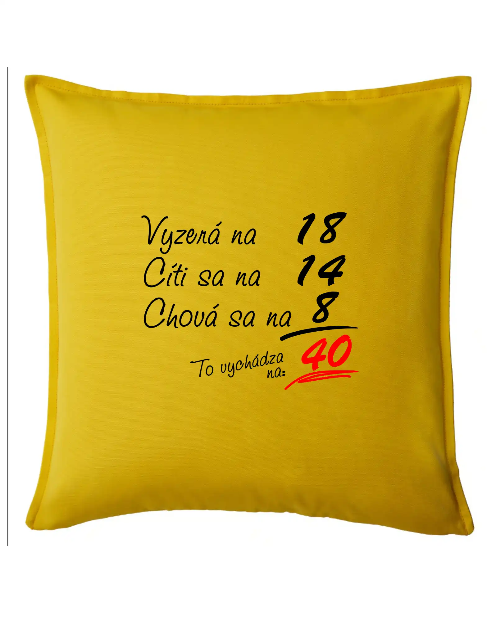 Vyzerá, cíti sa, chová sa - 40 rokov