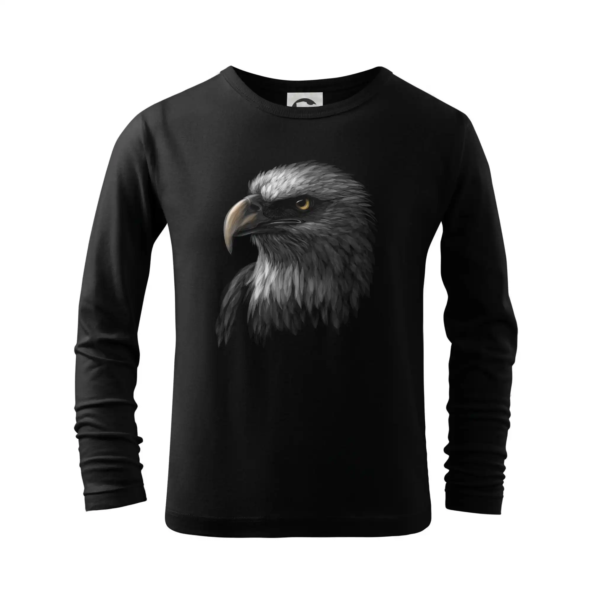 Tričká so zvieratami - Orol portrét - Tričko detské Long Sleeve