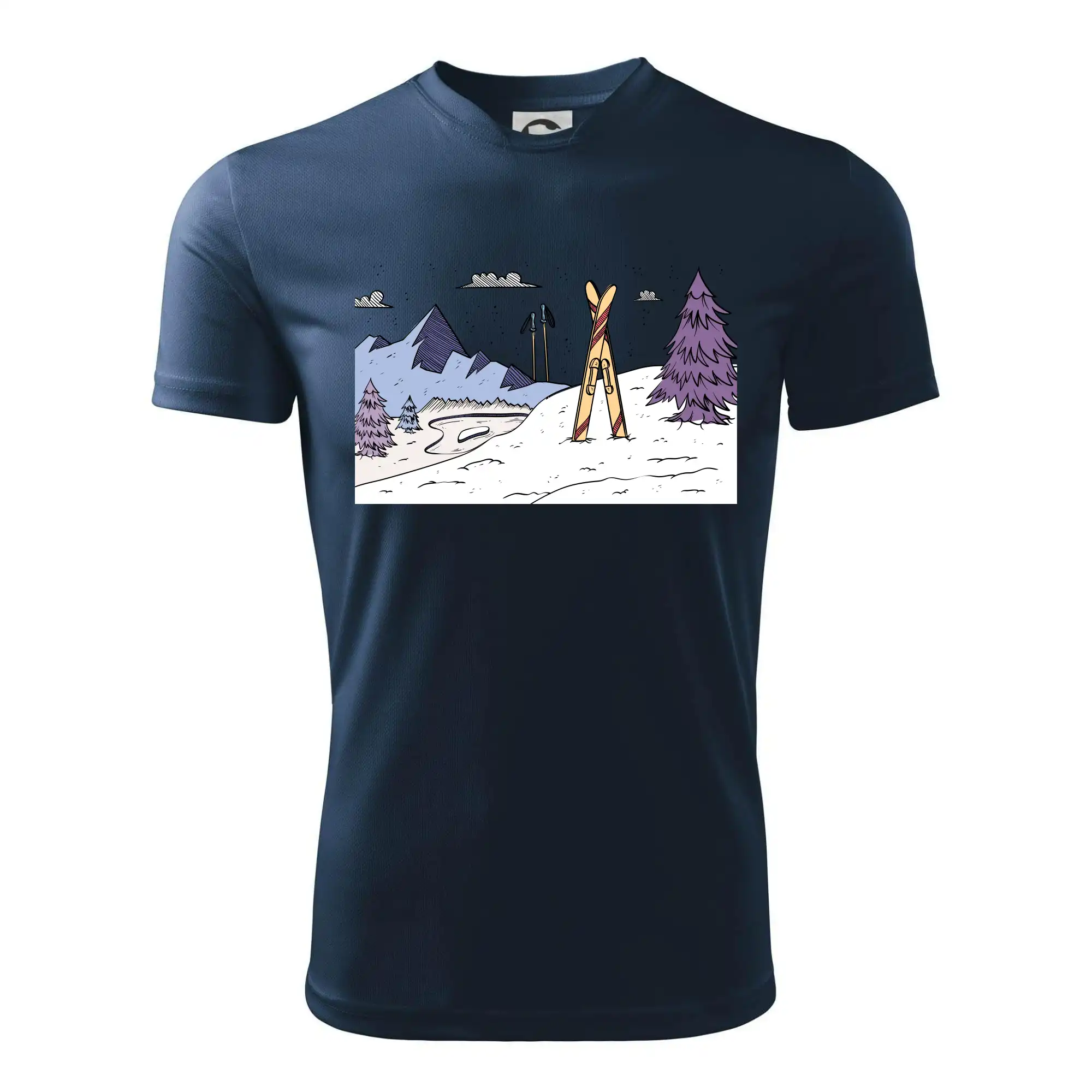 Panorama lyžování