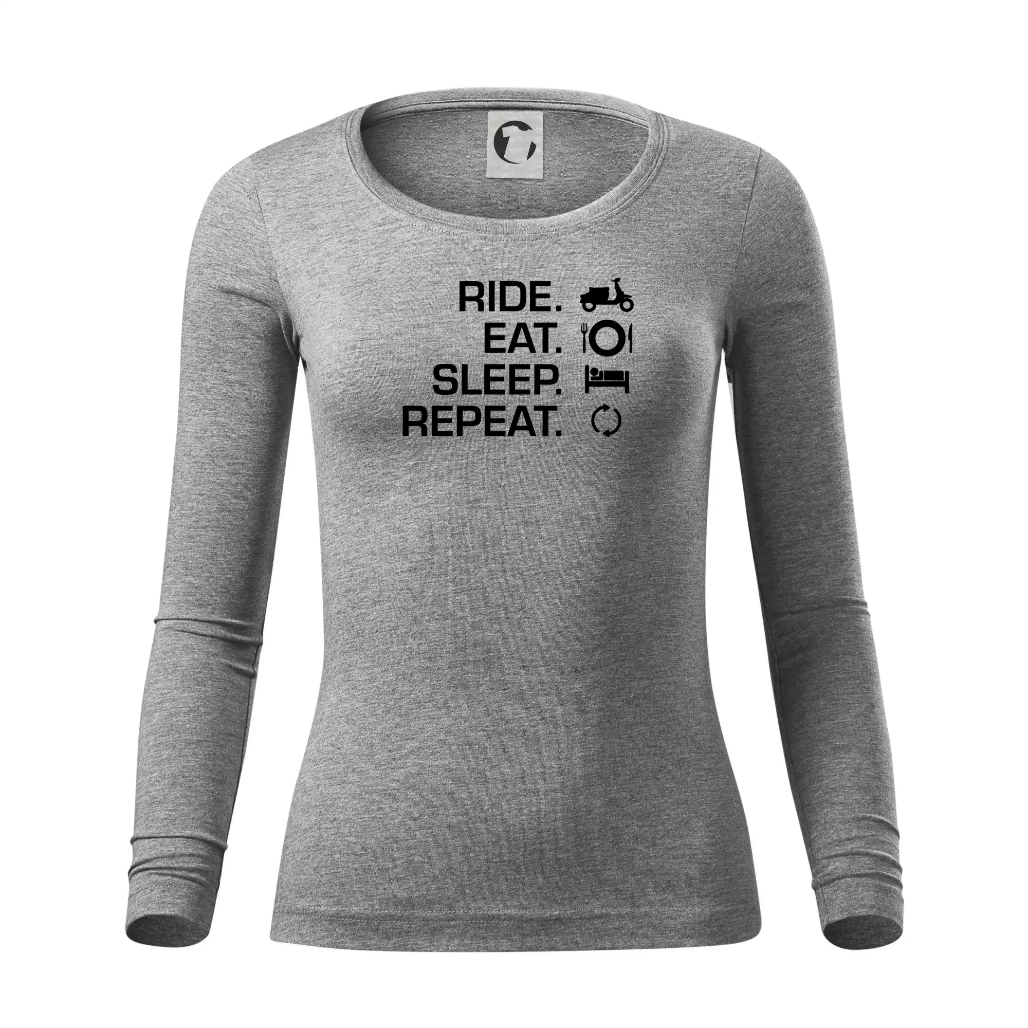 Ride Eat Sleep Repeat moto skútr