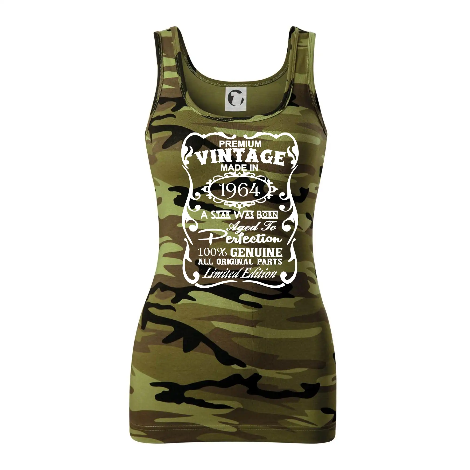 Vintage Etiketa - 1964