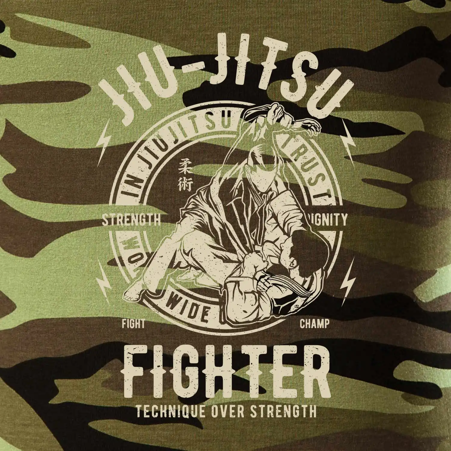 Jiu Jitsu logo kulaté