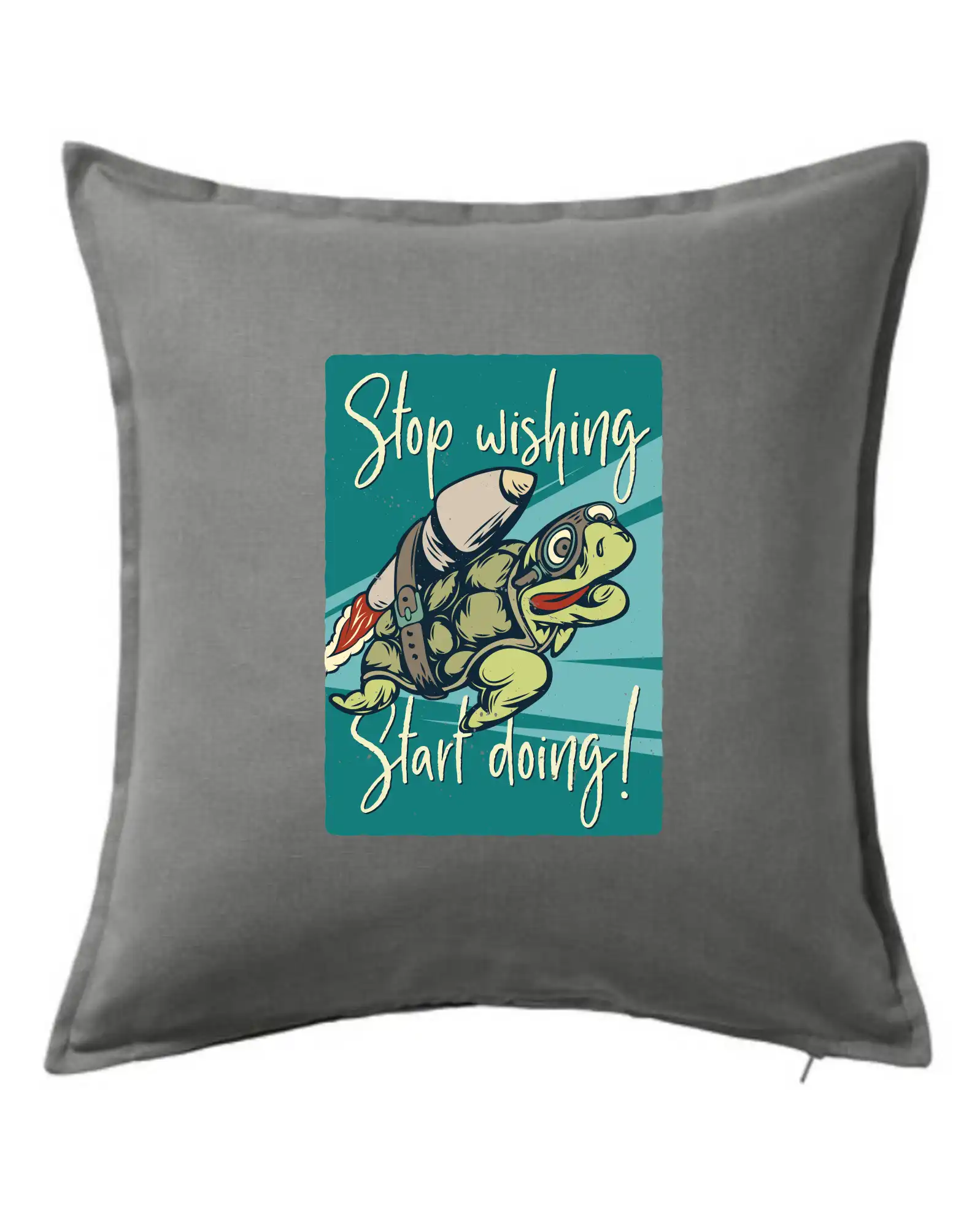 Stop wishing start doing želva