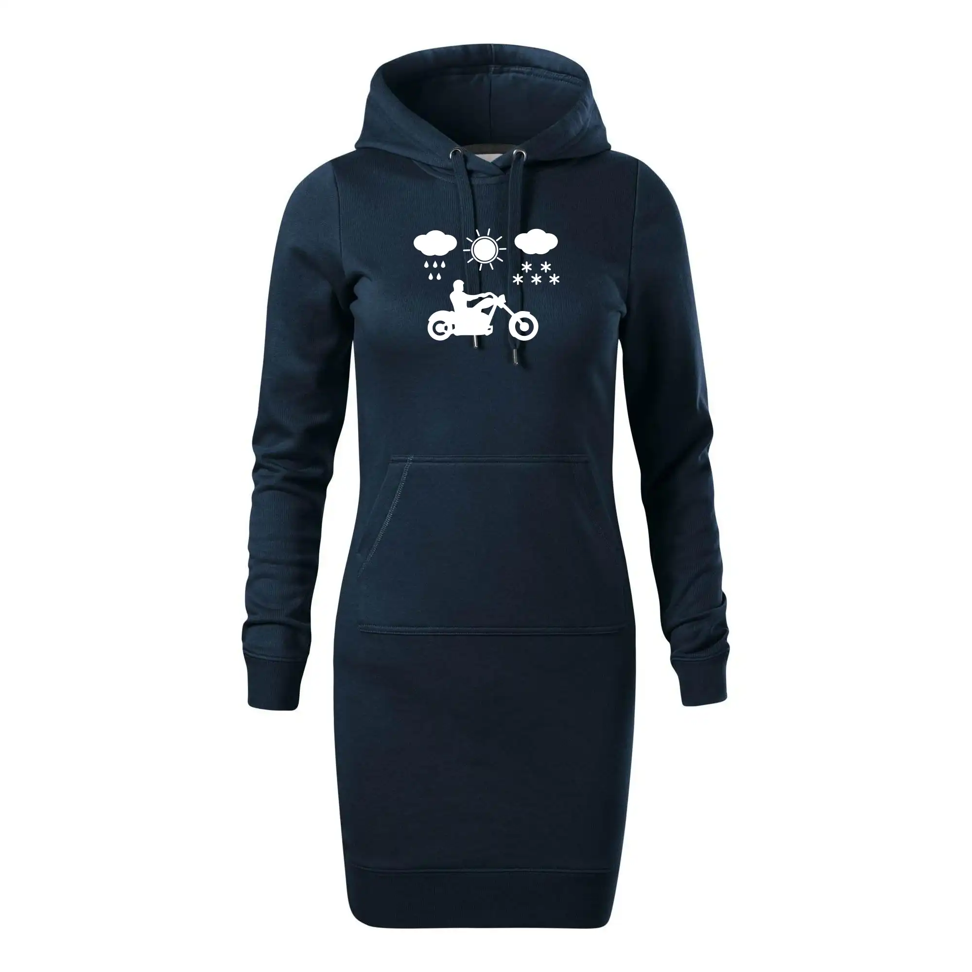 Motorkář za každého počasí - chopper