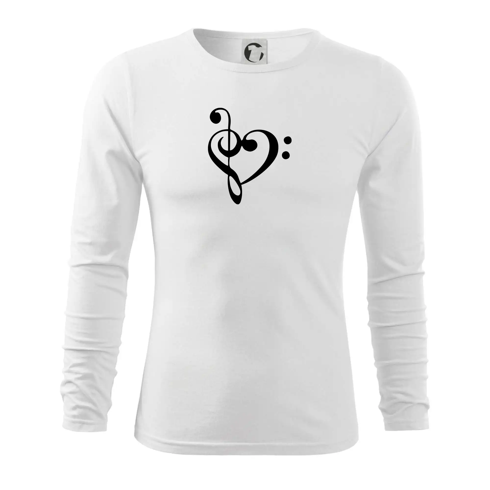 Houslový klíč srdce