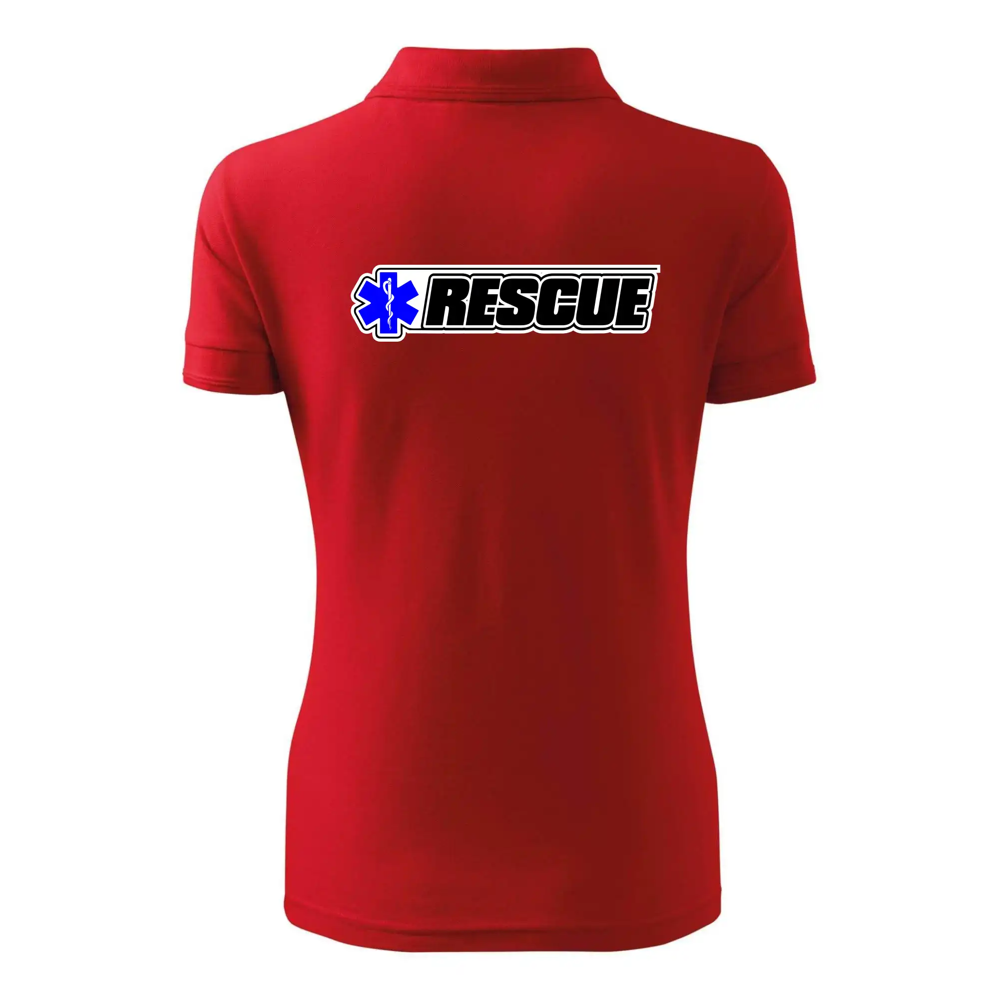 Záchranář rescue kříž modrý