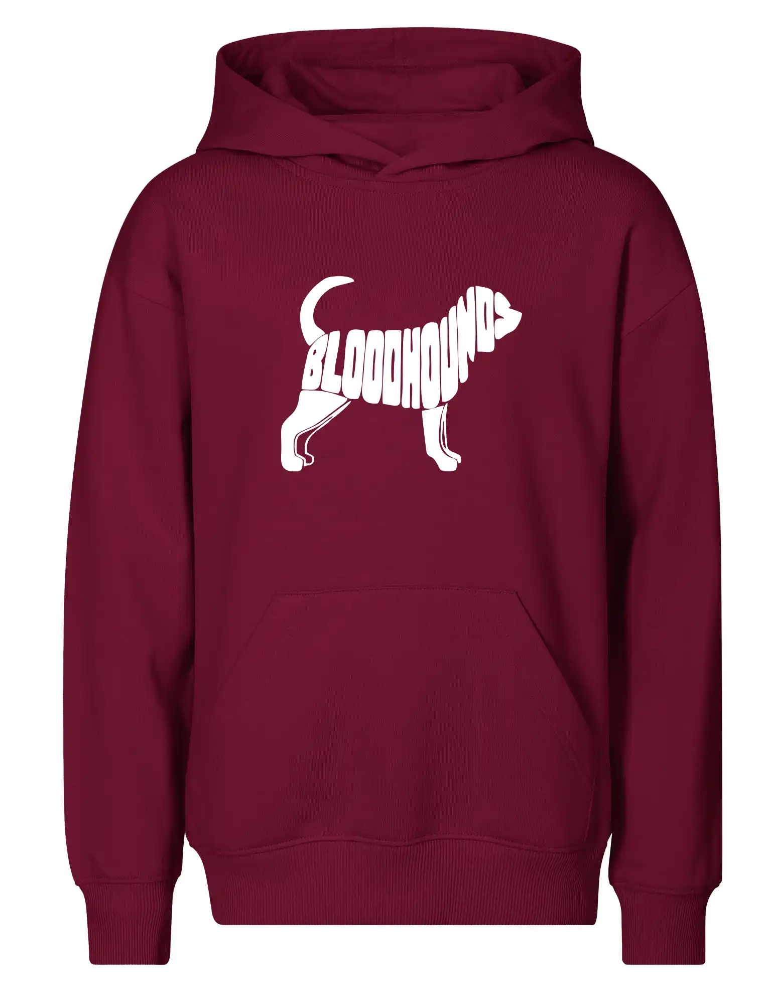 Bloodhound nápis v těle