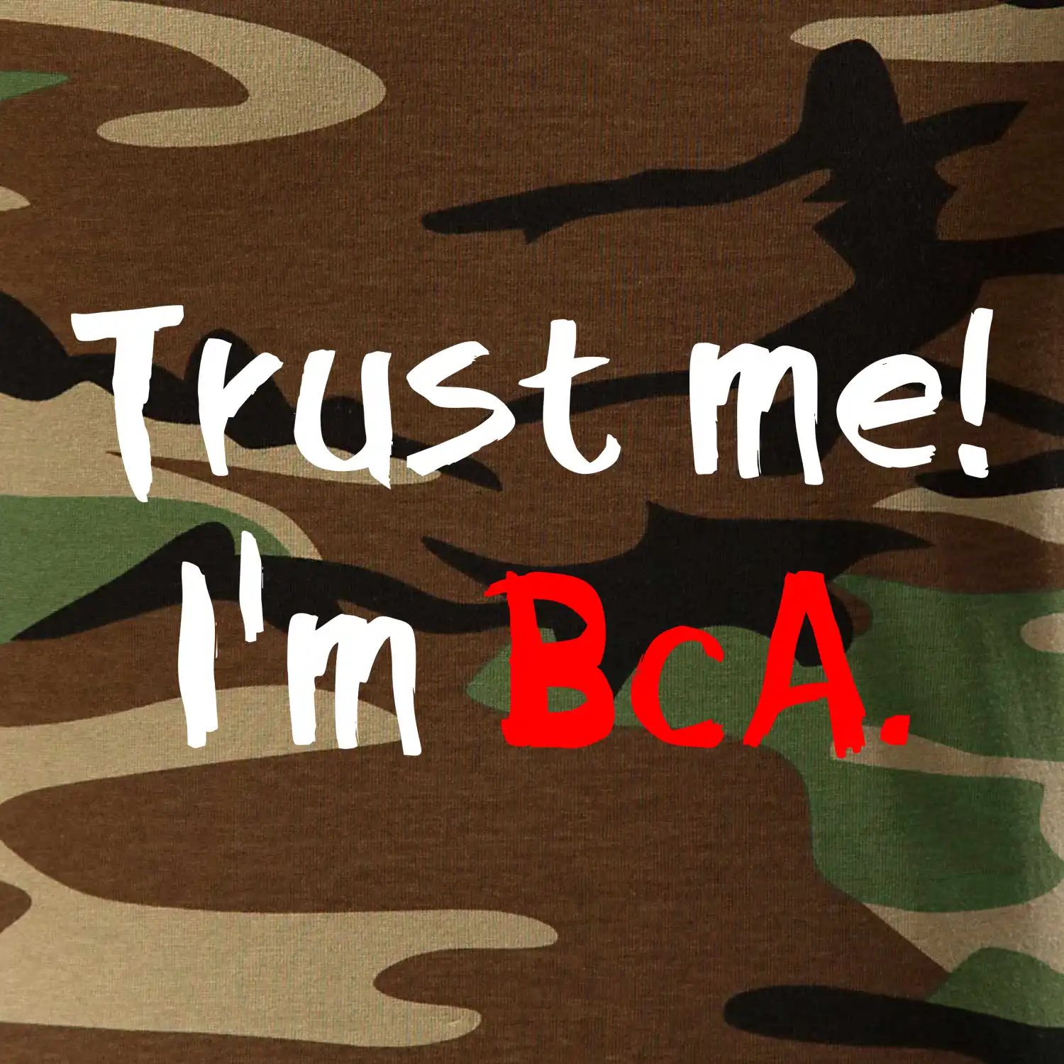 Trust me I´m  BcA. / Věř mi jsem BcA.
