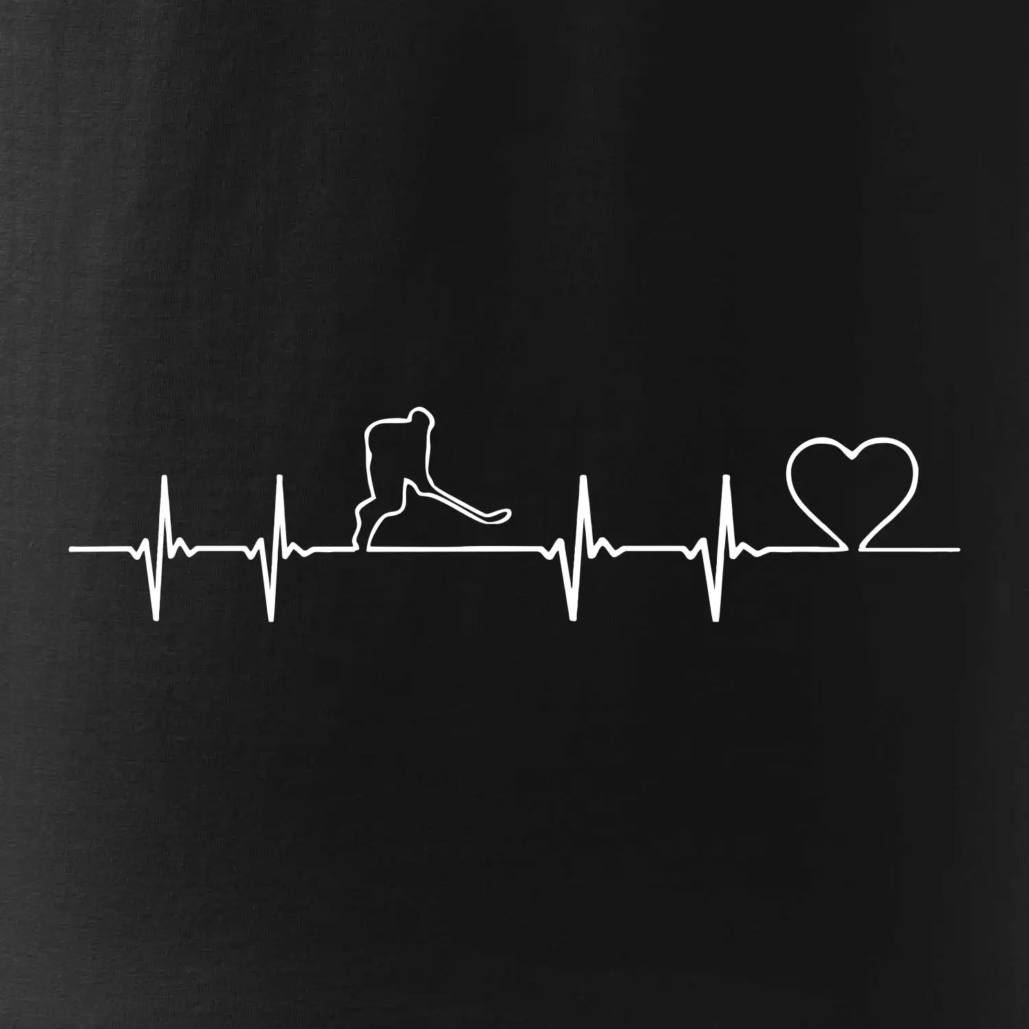 Hokejový hráč EKG