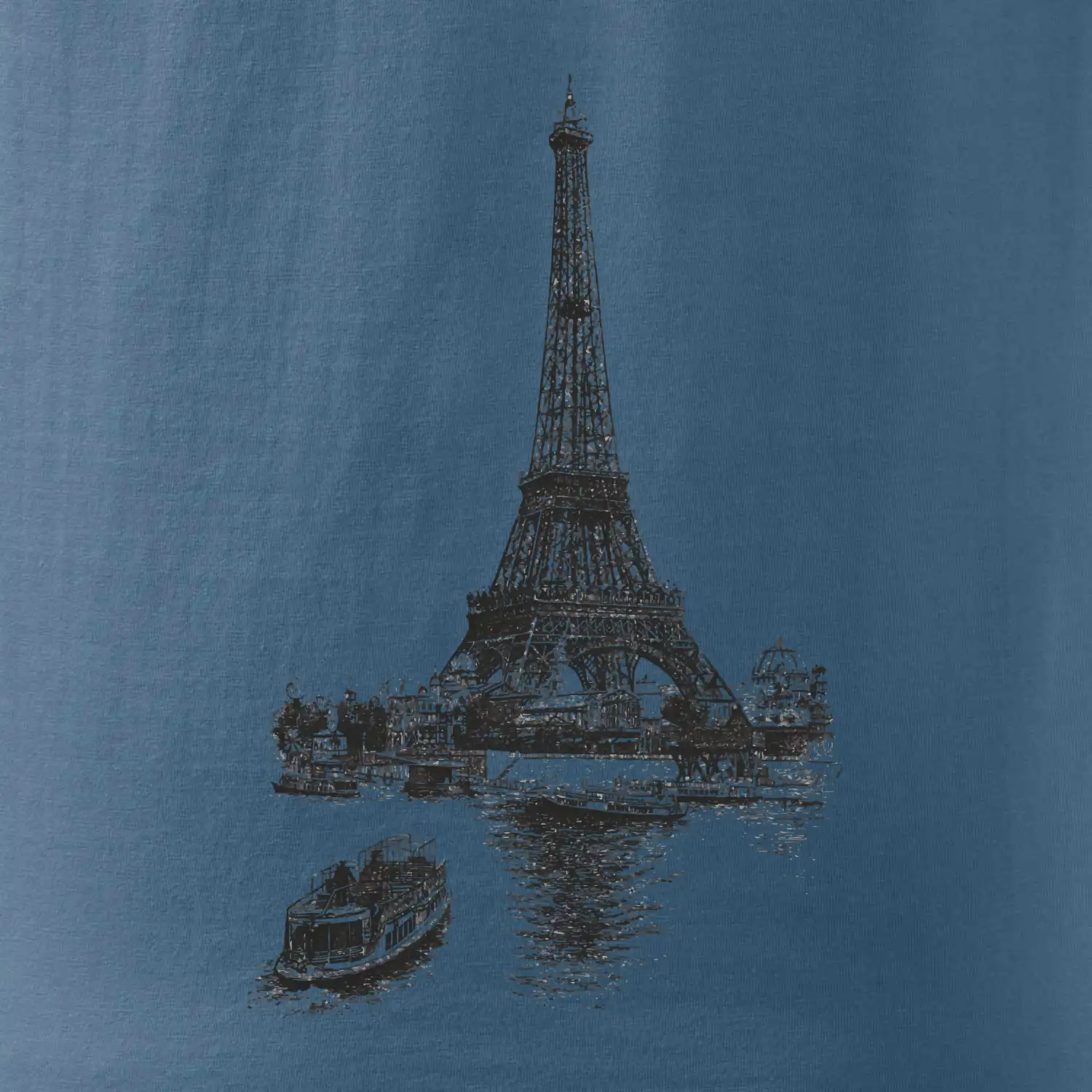 Eiffelovka s loďkou