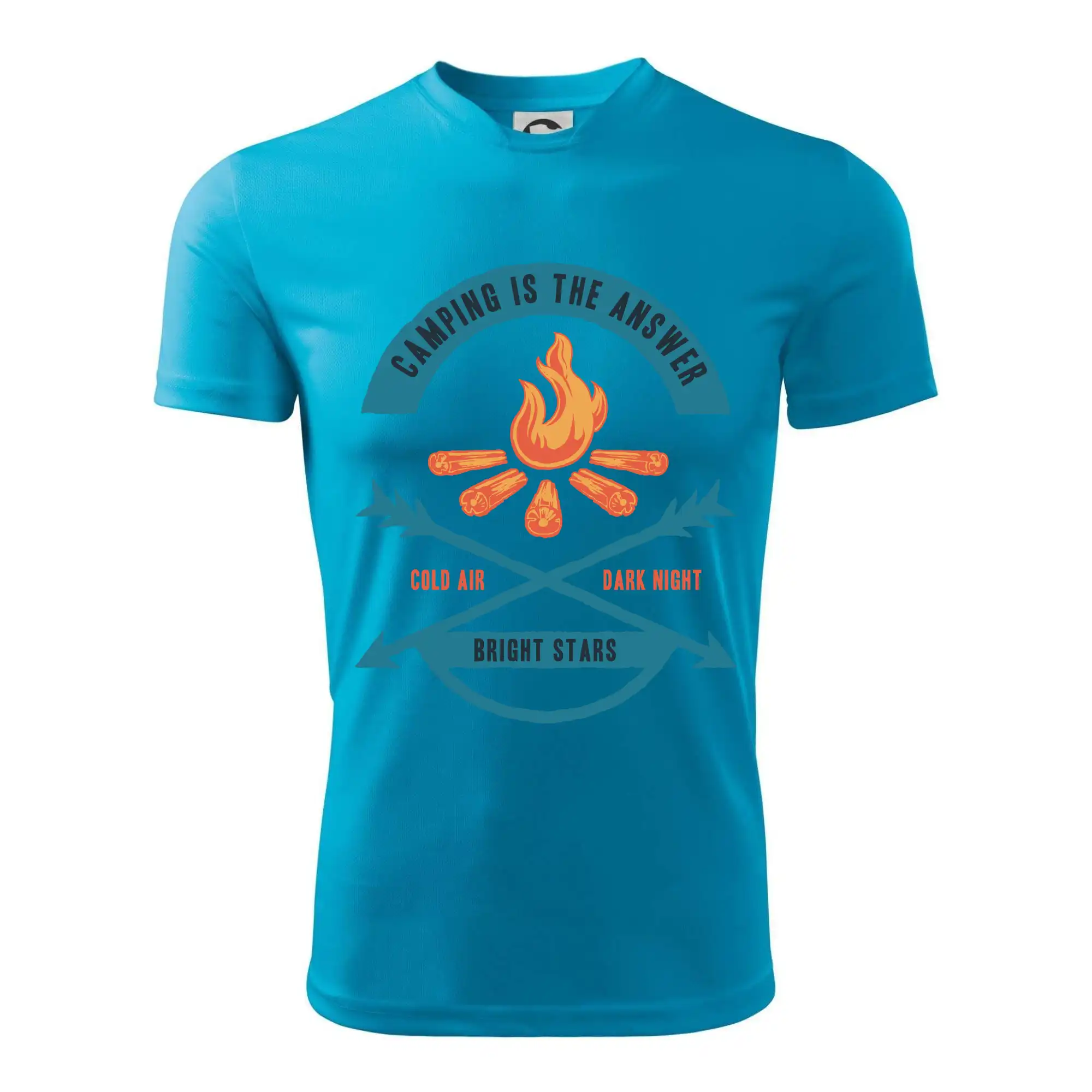 Camping oheň