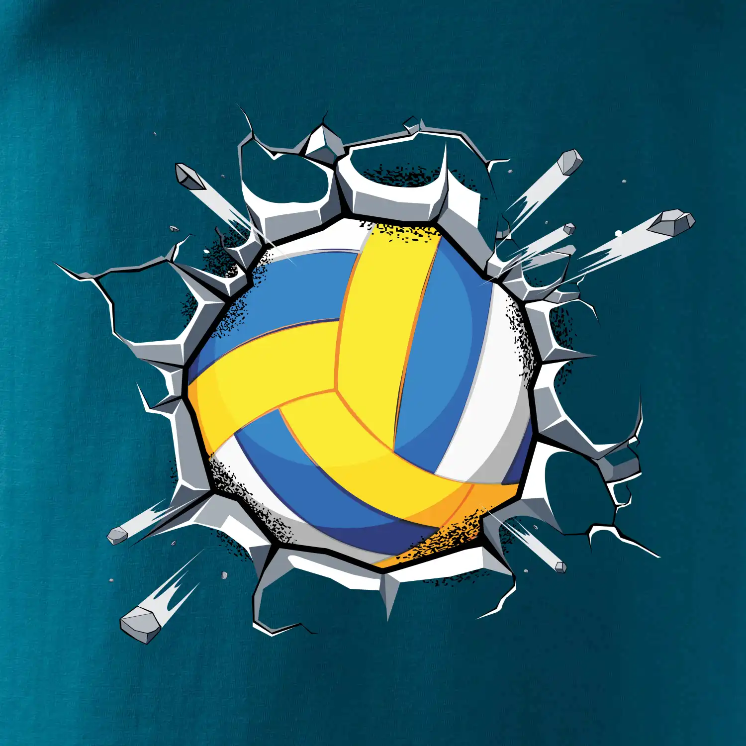 Volejbal míč v triku