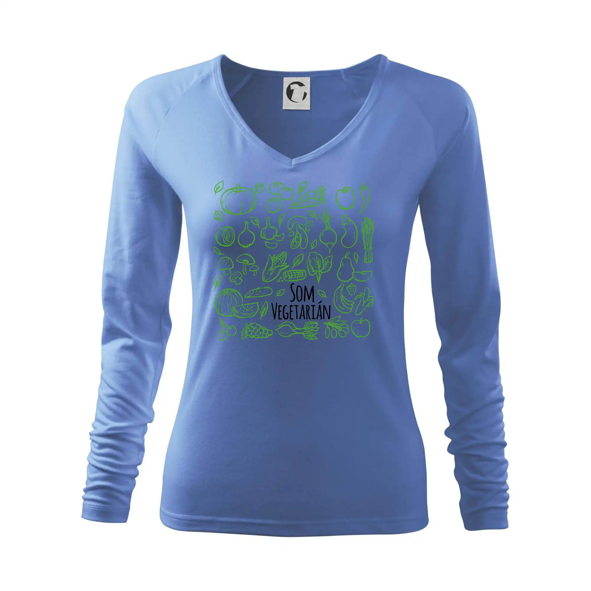 Som vegetarián - zelenina vo štvorci