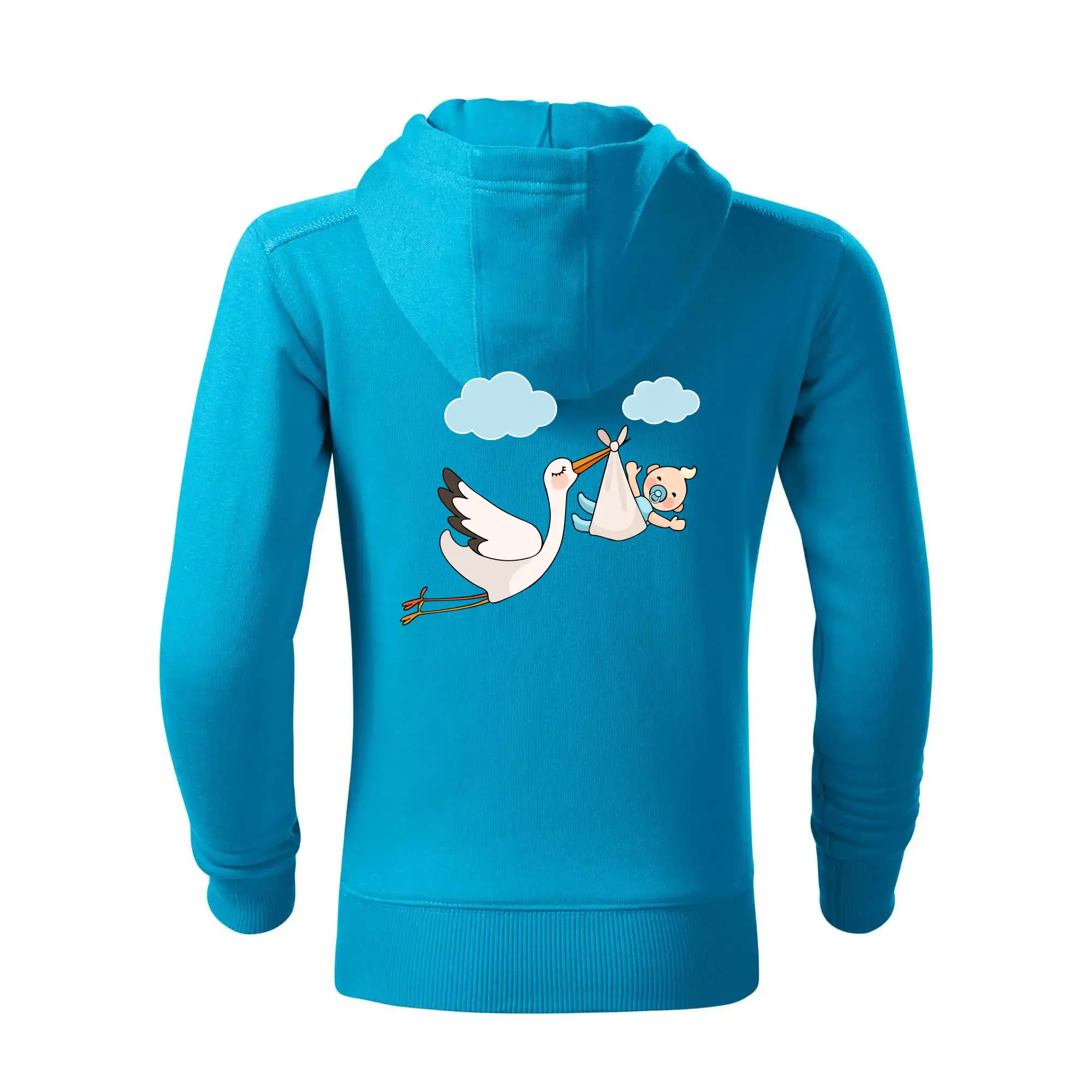 Čáp čekáme miminko - kluk