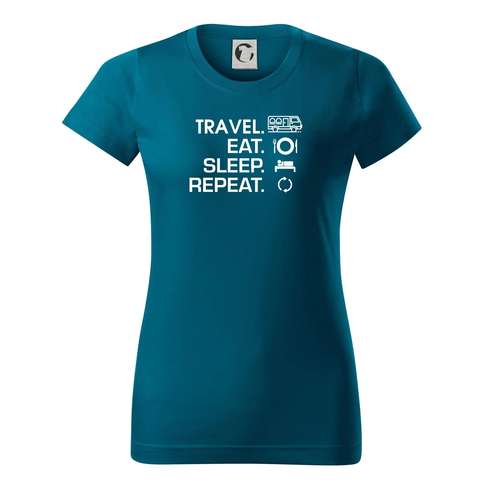 Eat sleep travel - Van