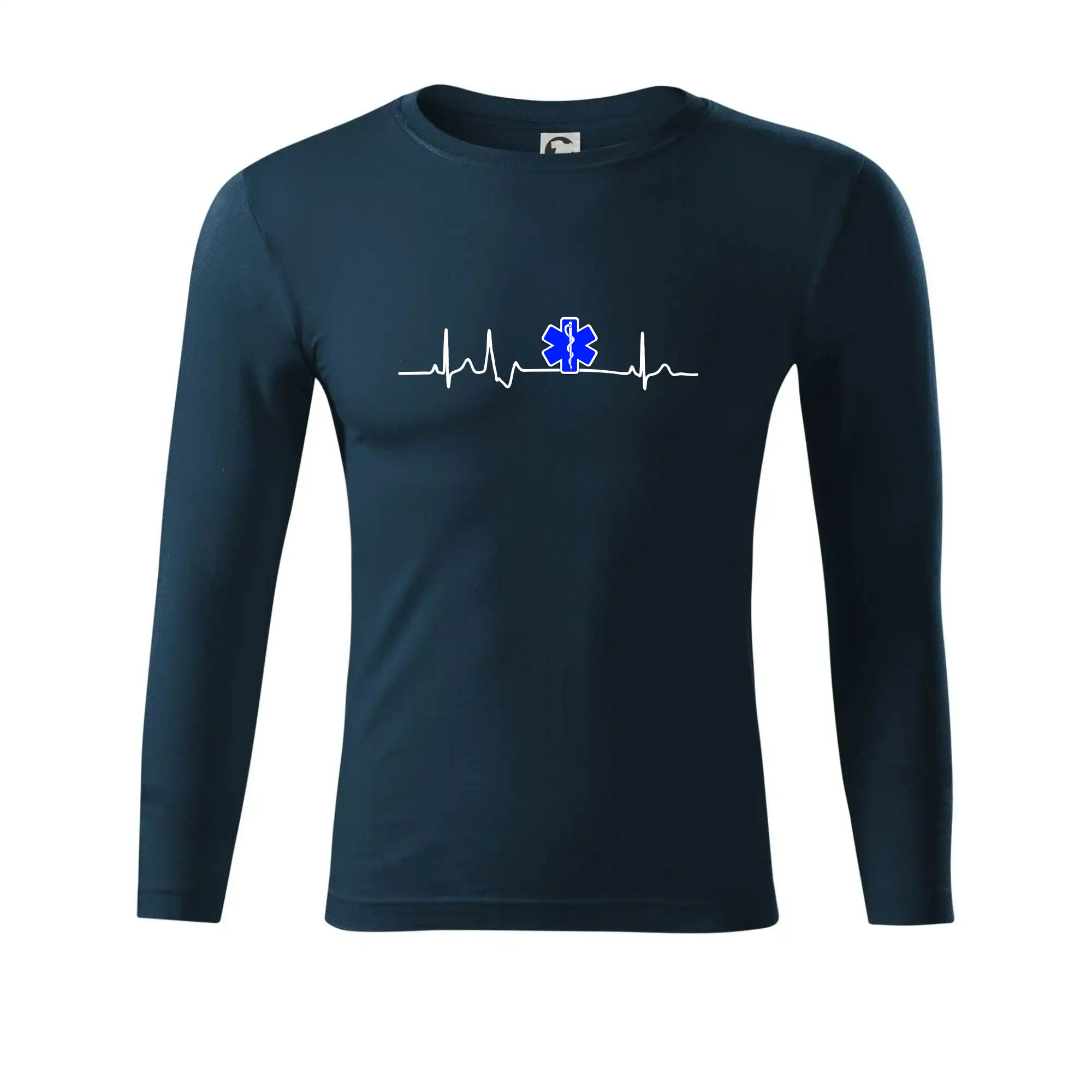 EKG rescue modrá hvězda