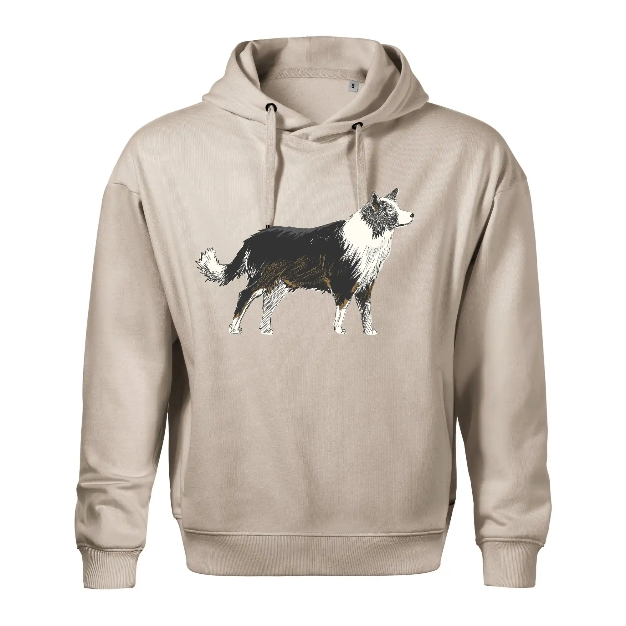 Border kolie kreslená