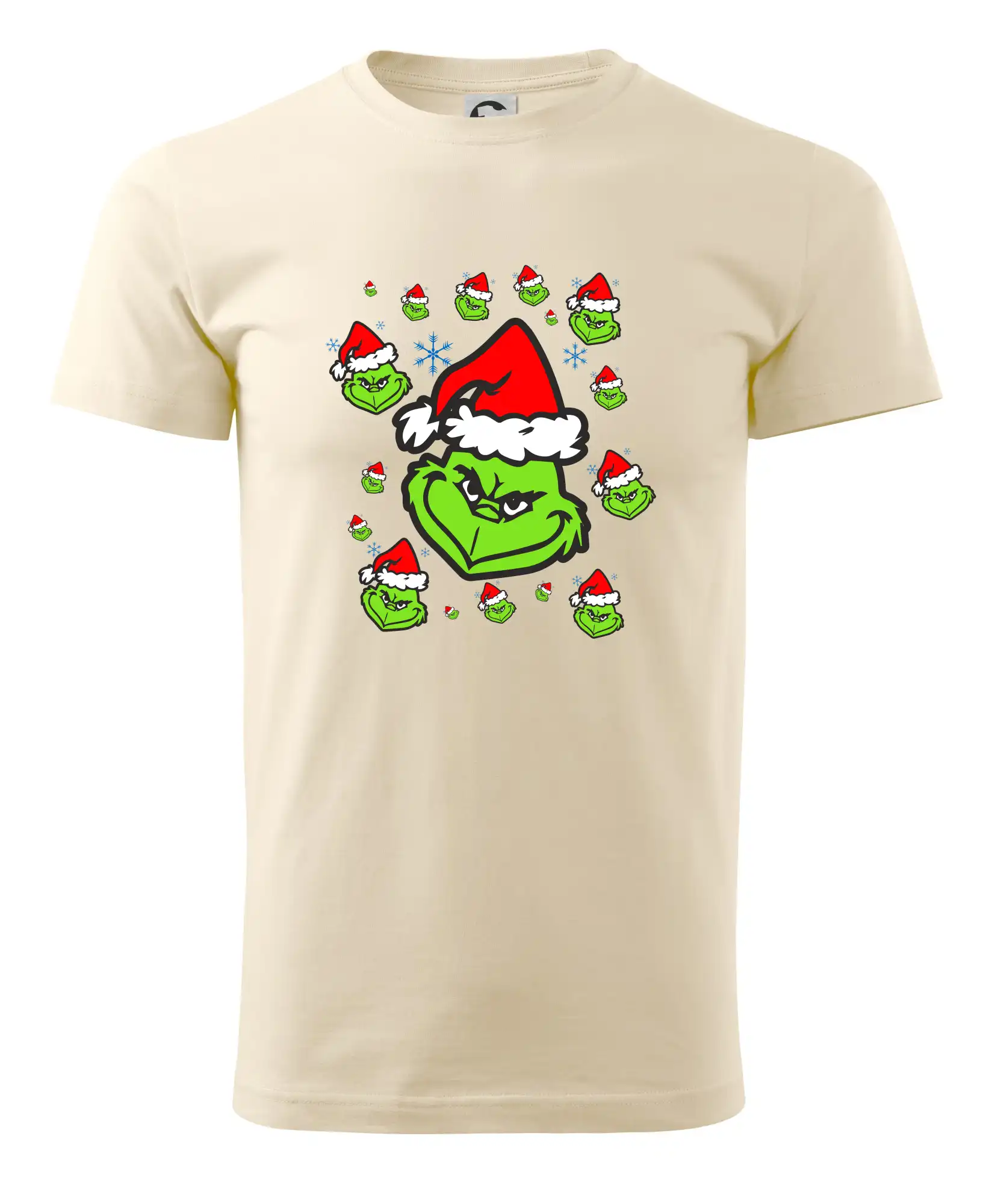 Vianočné tričká - Grinch Vianoce - Pánske tričko nižšej gramáže