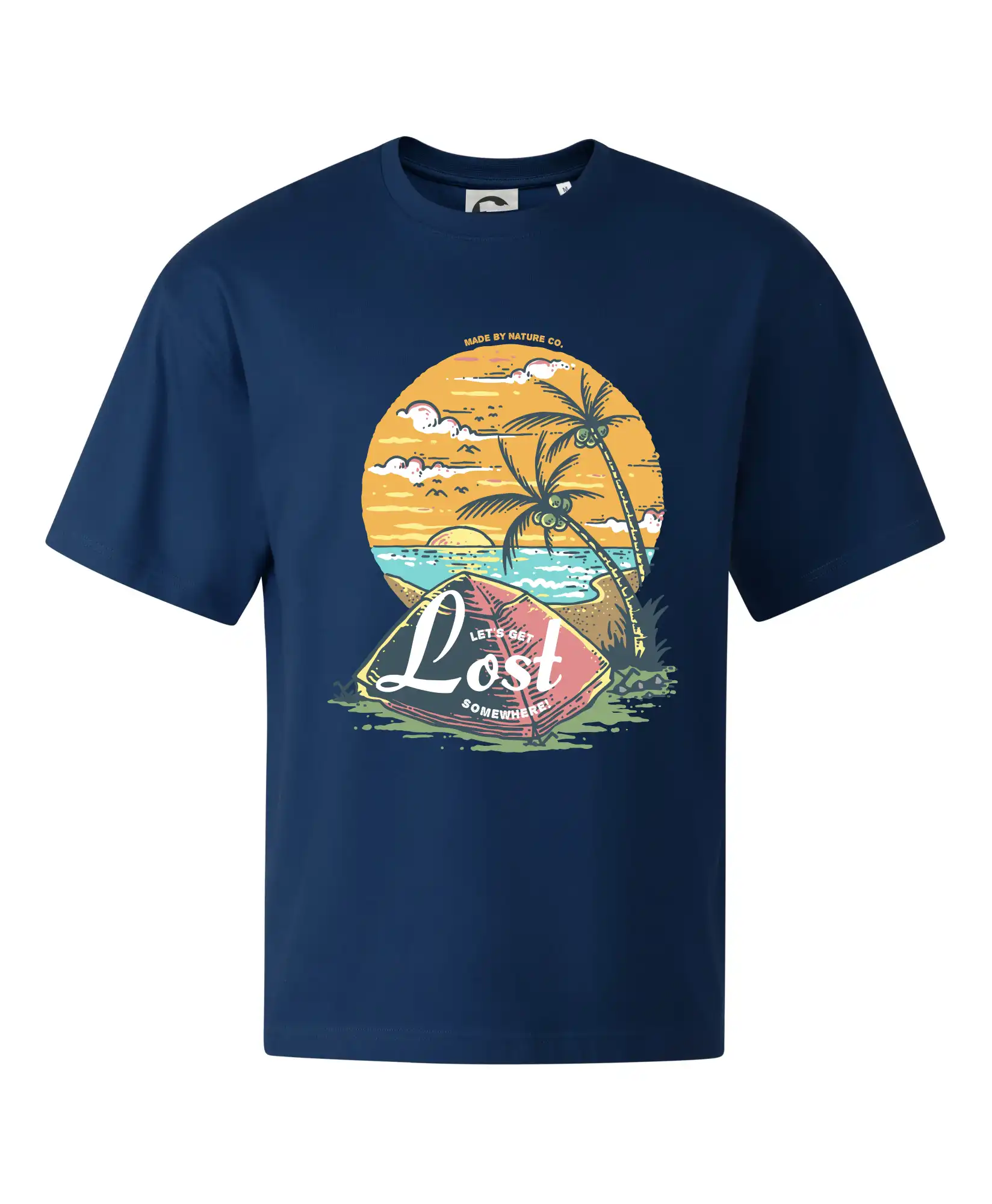 Beach camping get lost somewhere