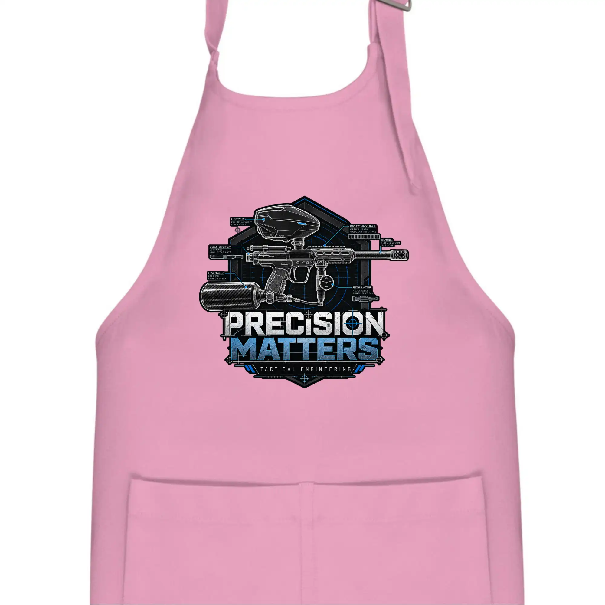 Technický nákres precision matters paintball