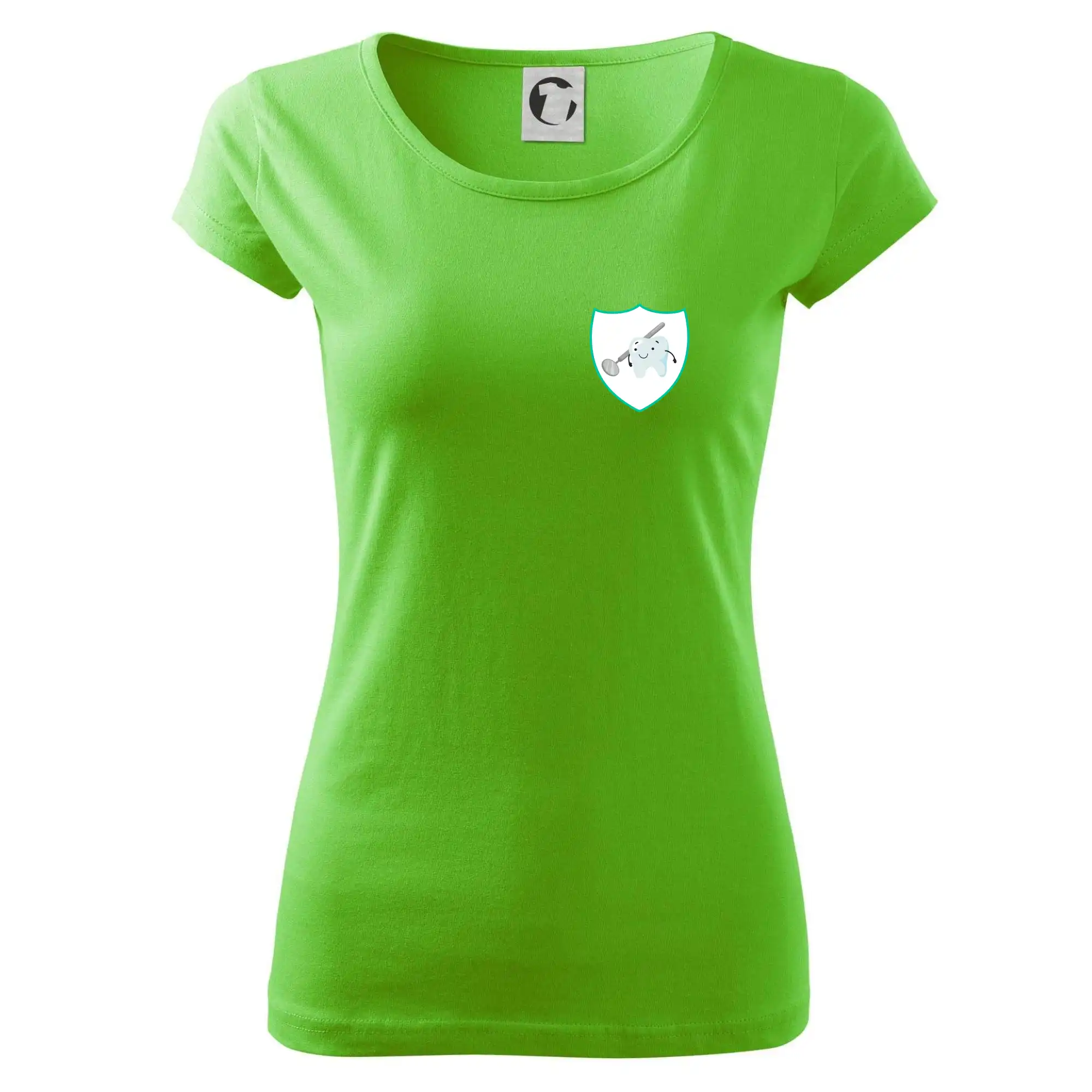 Zoubek na prsu - zrcátko