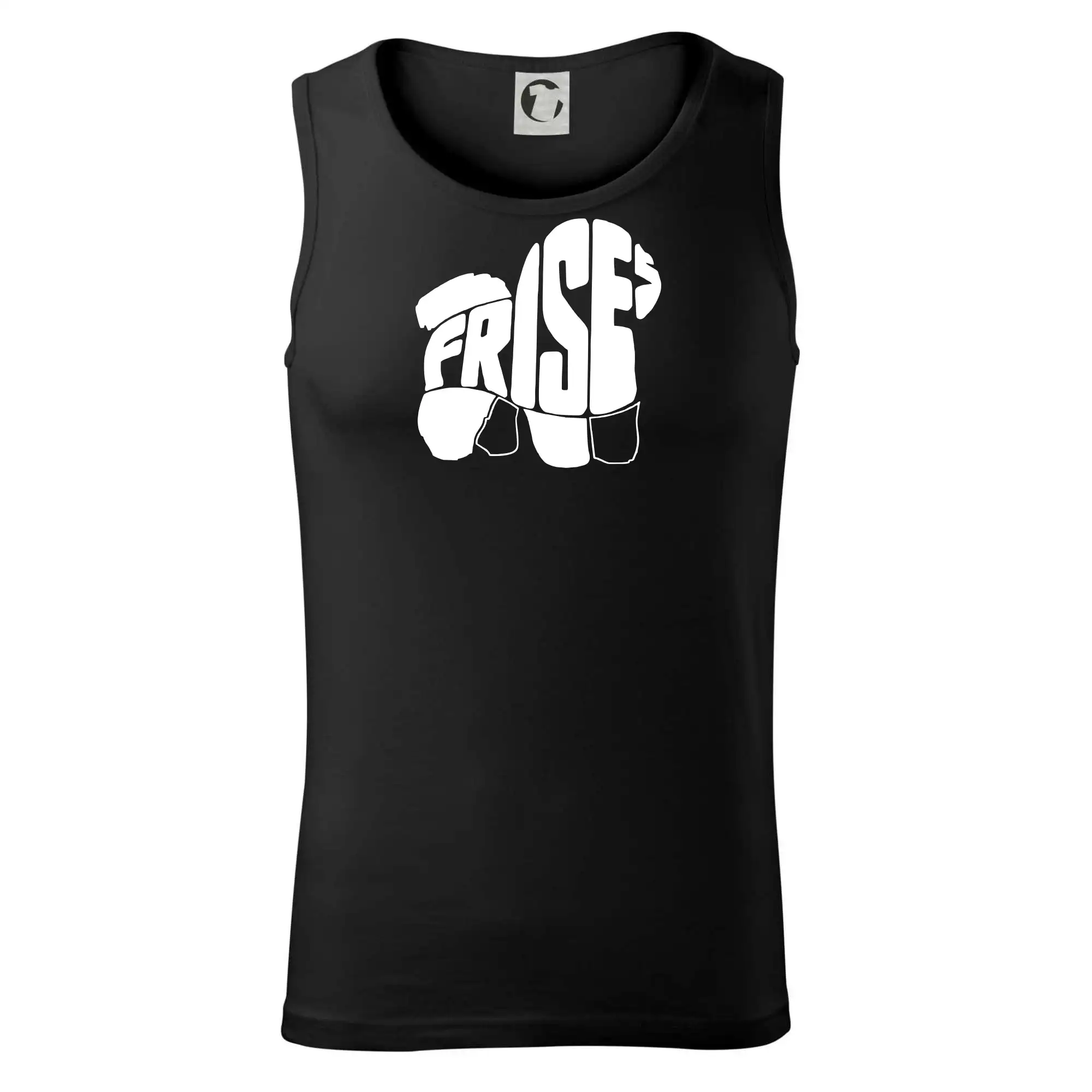 Bišonek - fries nápis v těle