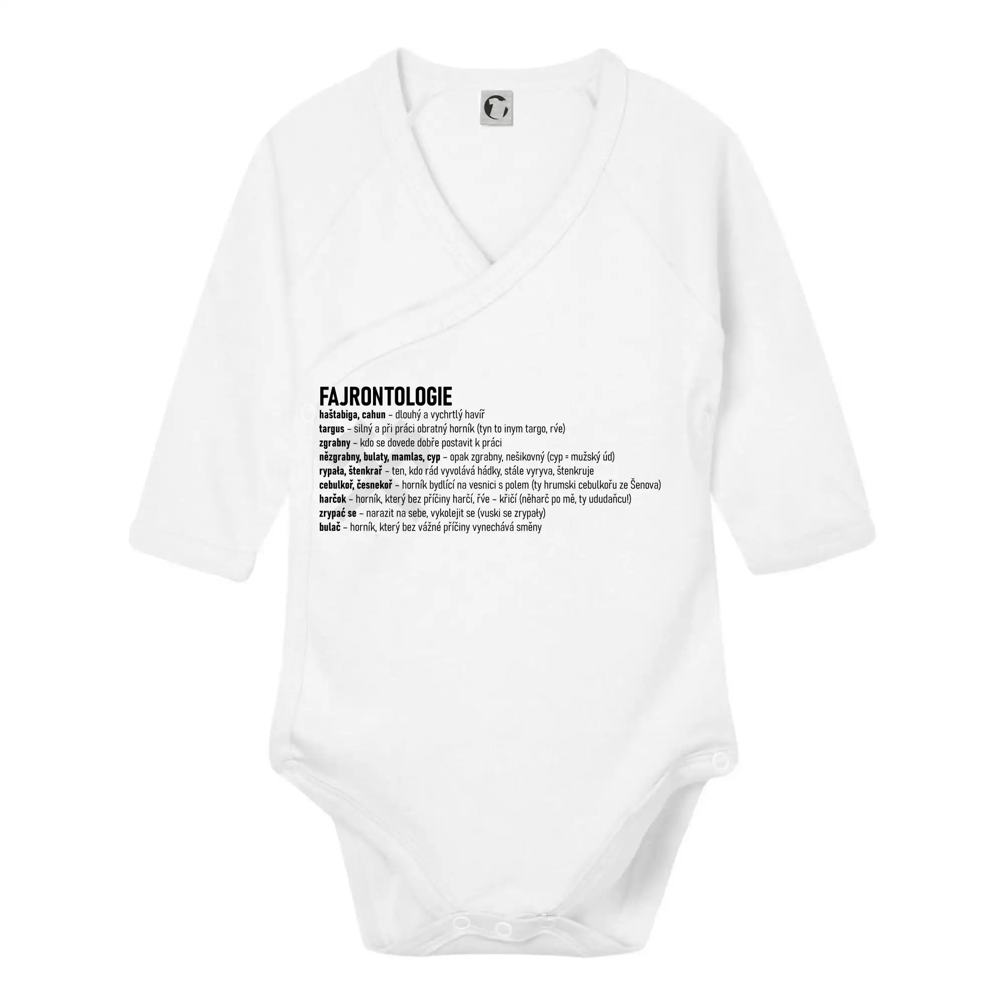 FAJRONTOLOGIE - Body zavinovacie s dlhým rukávom