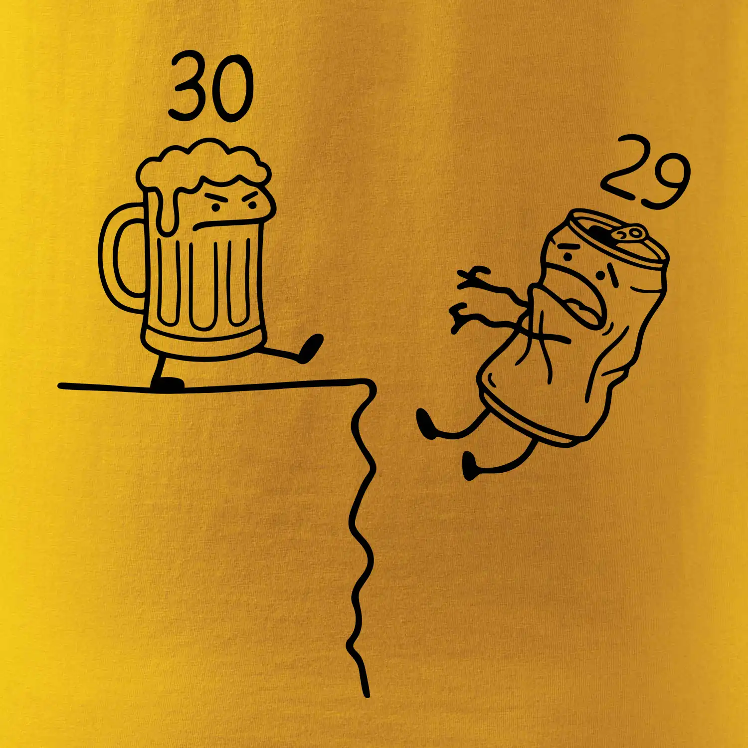 Pivo narozeniny - útes 30 let