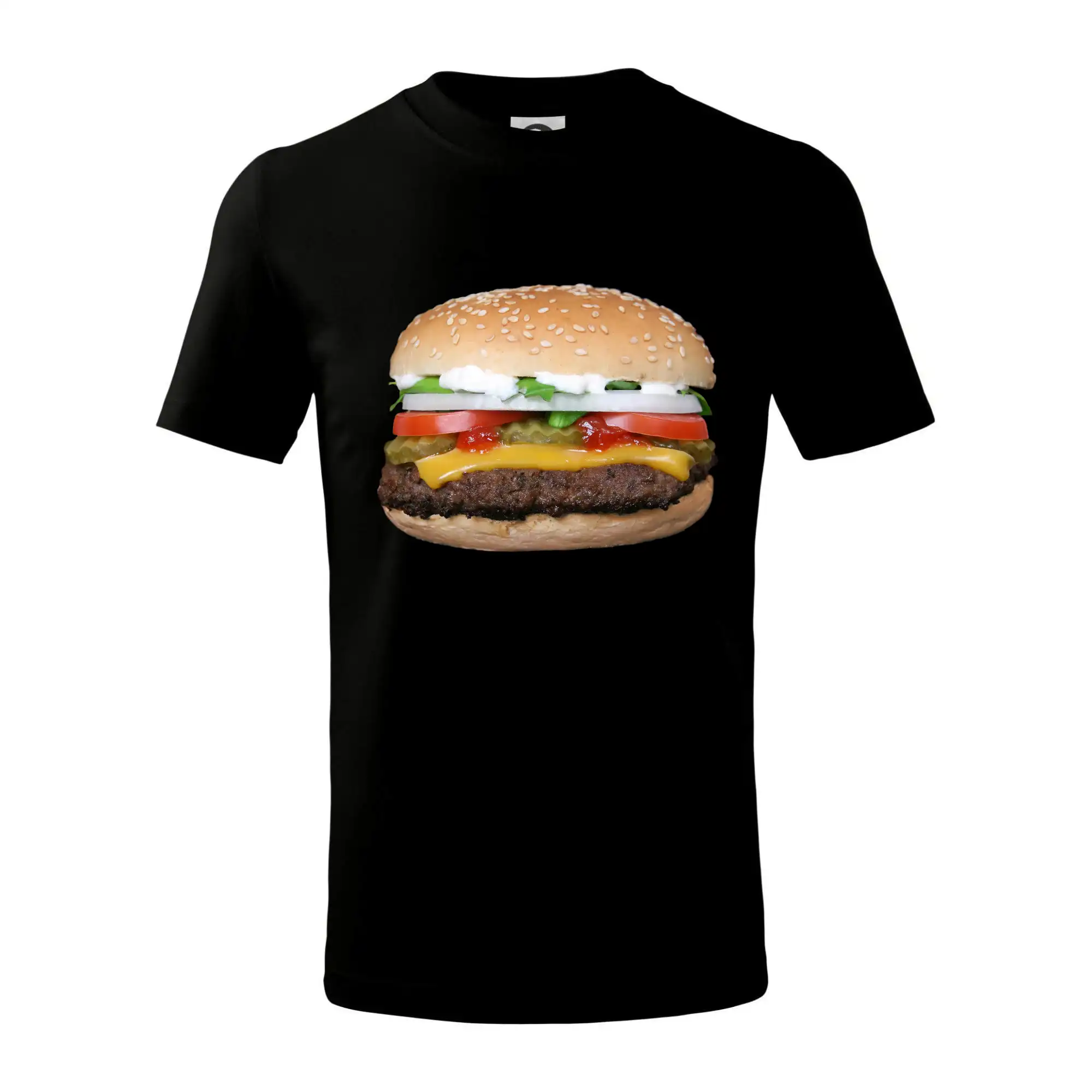 Hamburger foto - Tričko detské bavlnené