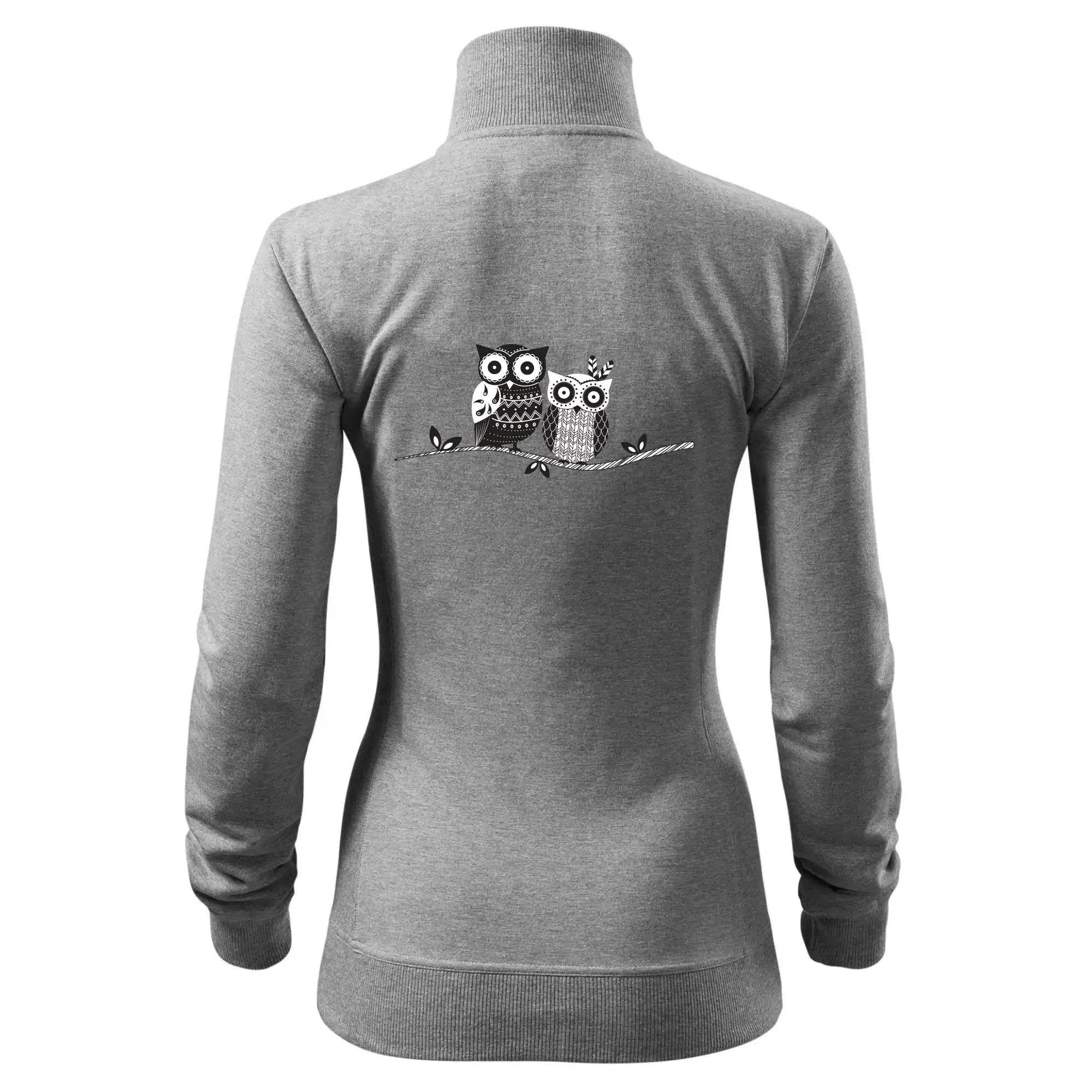 Dvě sovy abstraktní