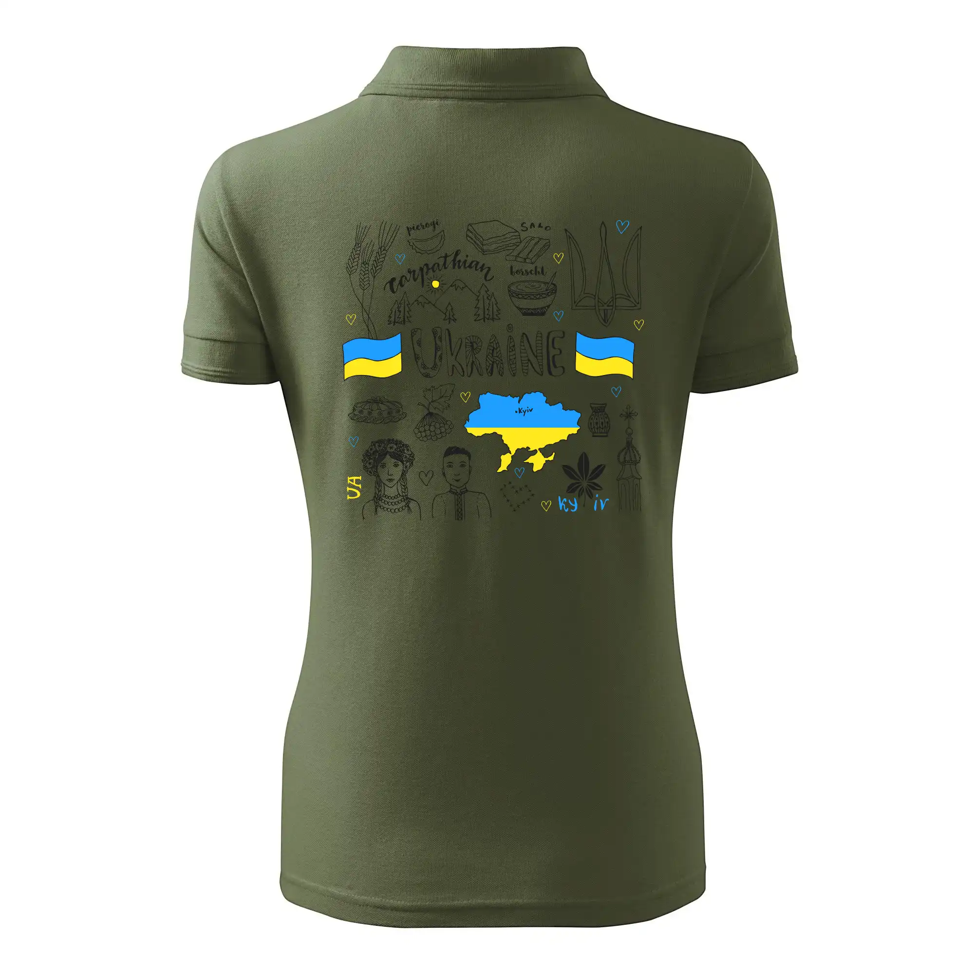 Ukrajina folklor - kreslené obrázky