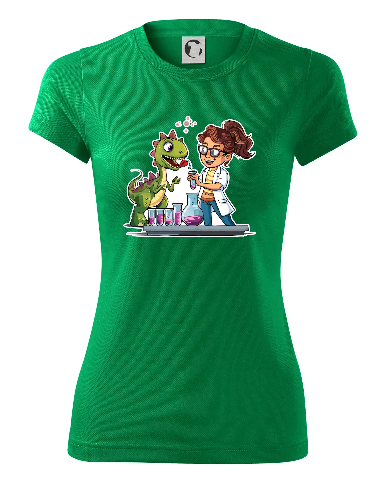 Chemik a dinosaurus - Holka