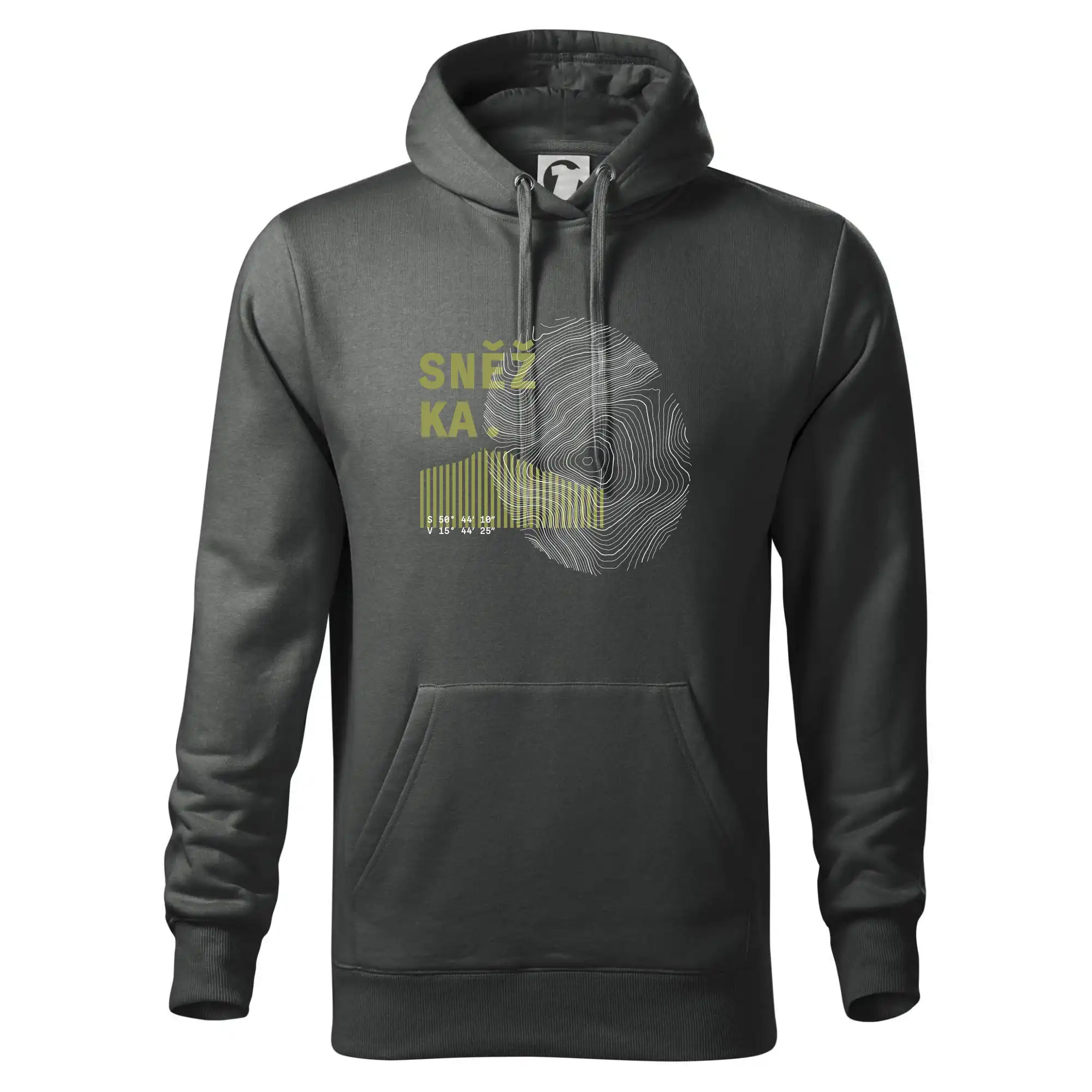 Sněžka - vrstevnice otisk