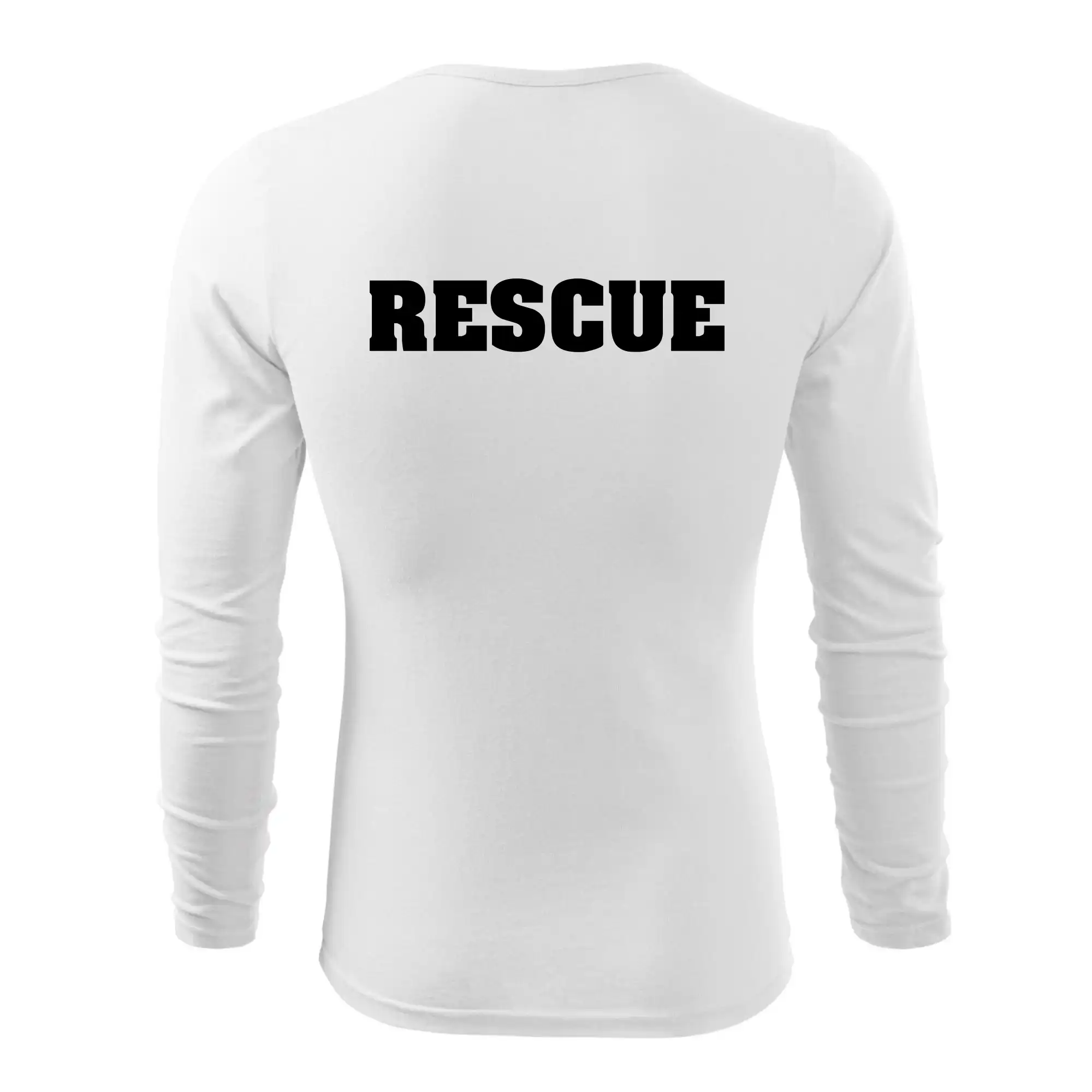 Rescue - Hviezda na prsníku + nápis na chrbte