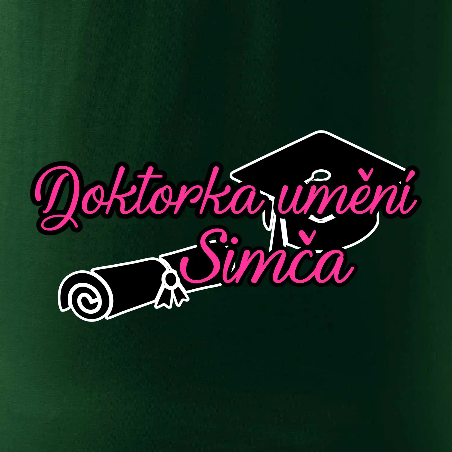 Doktorka umění + jméno