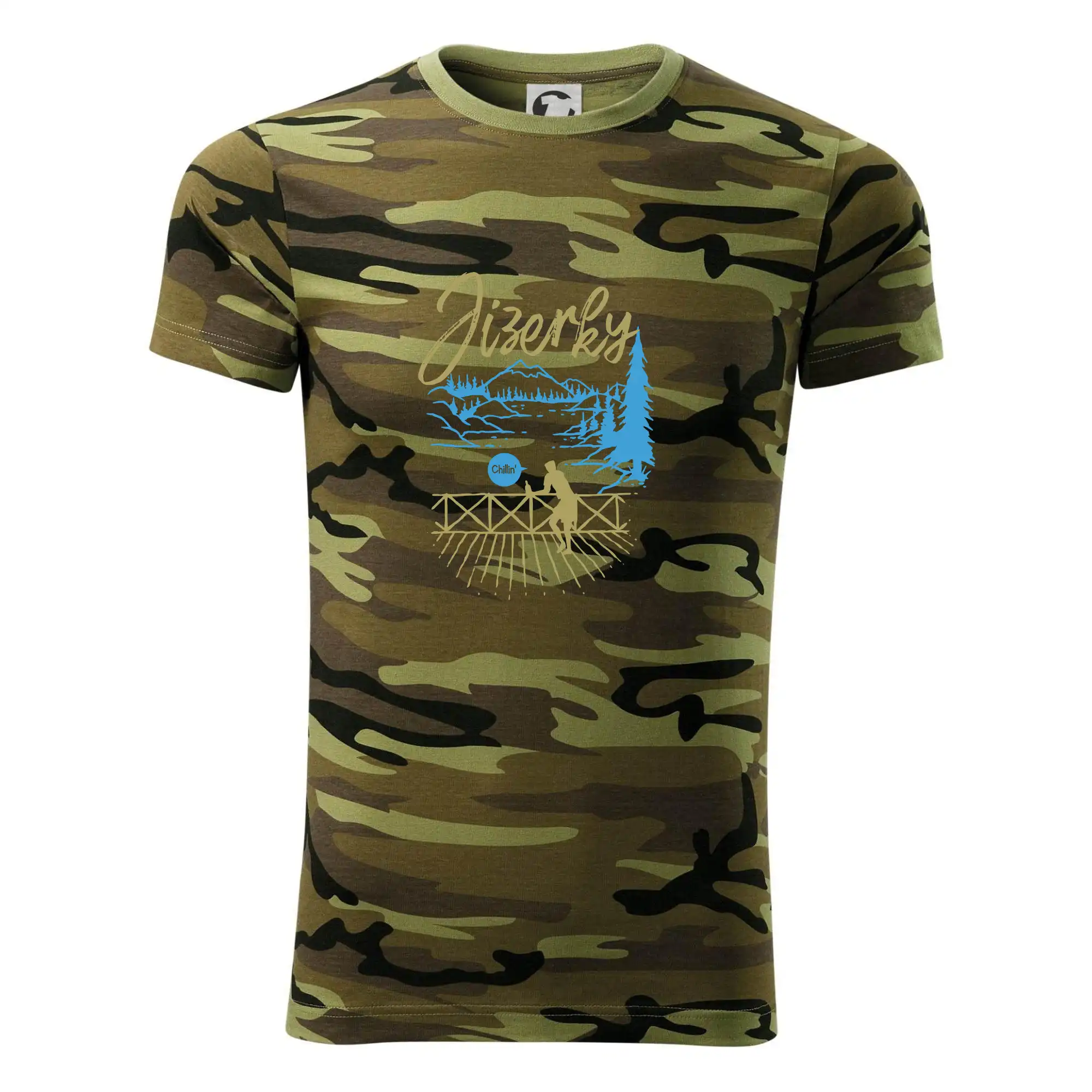 Jizerky - modrý les chill