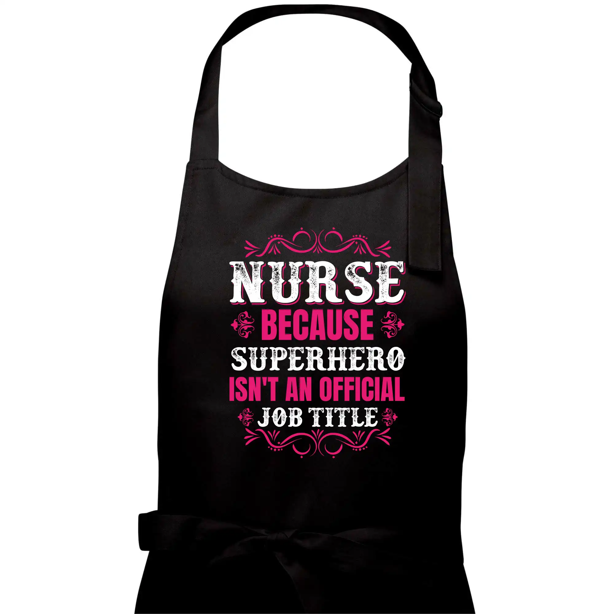 Nurse because superhero isnt an official job tittle