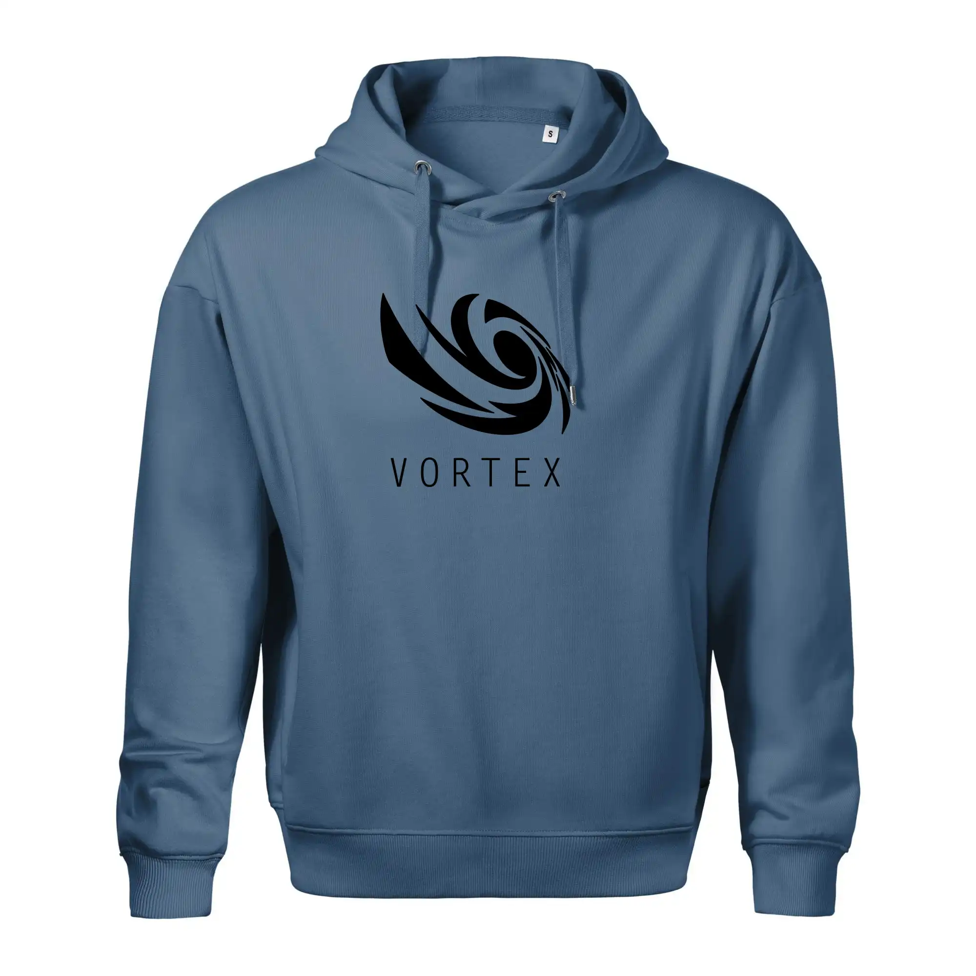 Tričká, mikiny a šiltovky pre Youtubery - Vortex logo jednofarebné - Oversized mikina pánska Moon - kratšia + širšia
