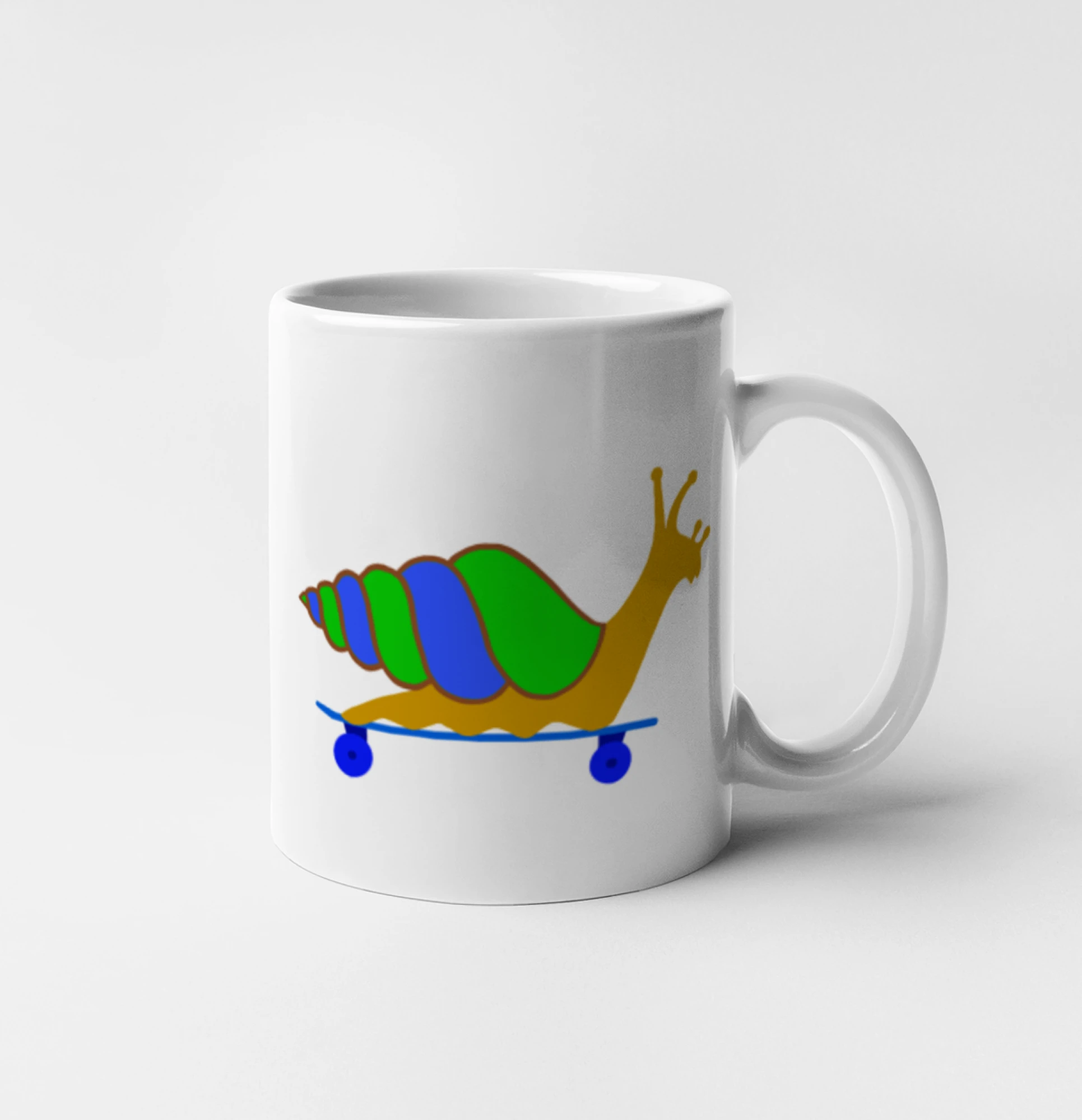 Šnek na skateboardu (Moňas)