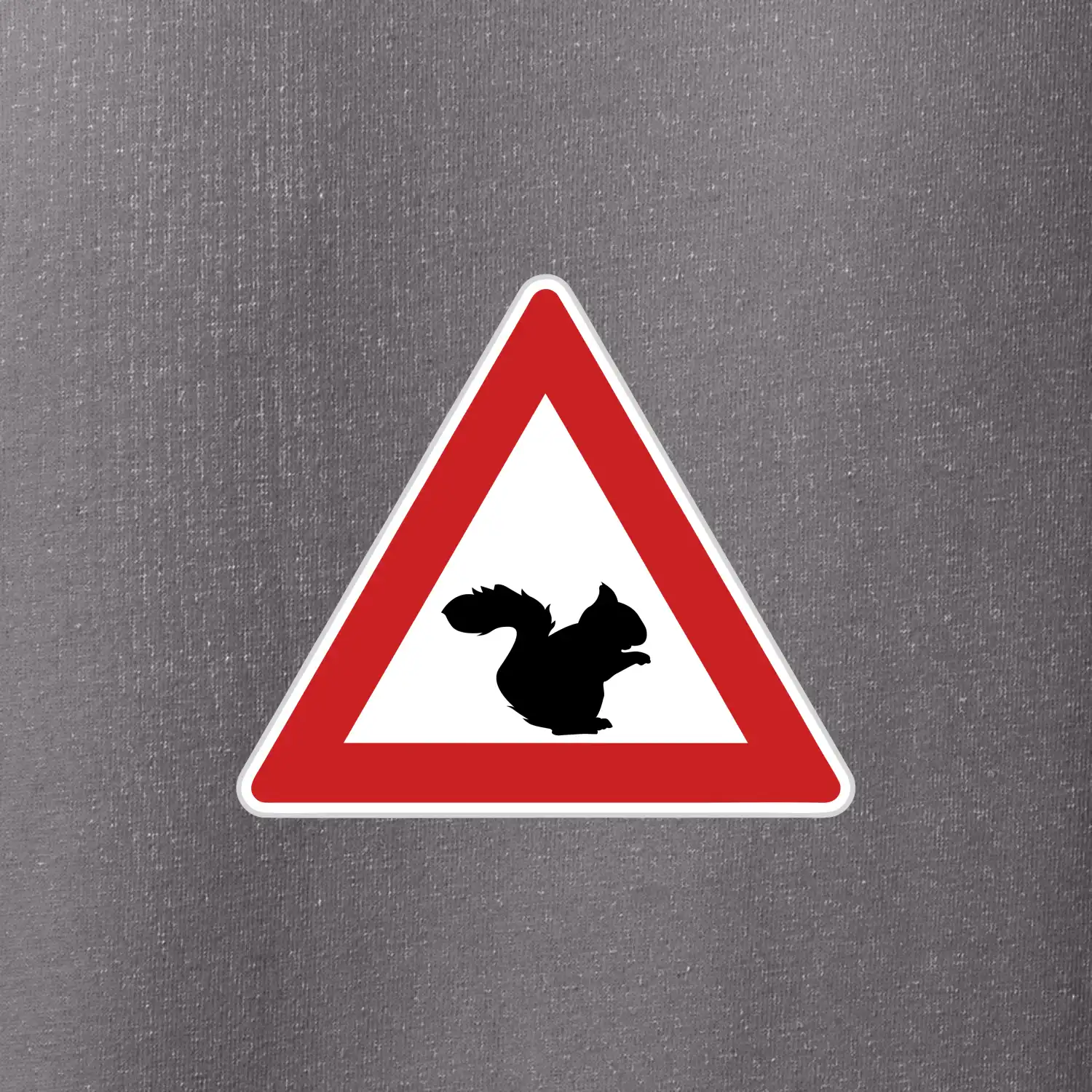 Dopravní značka - Pozor veverka