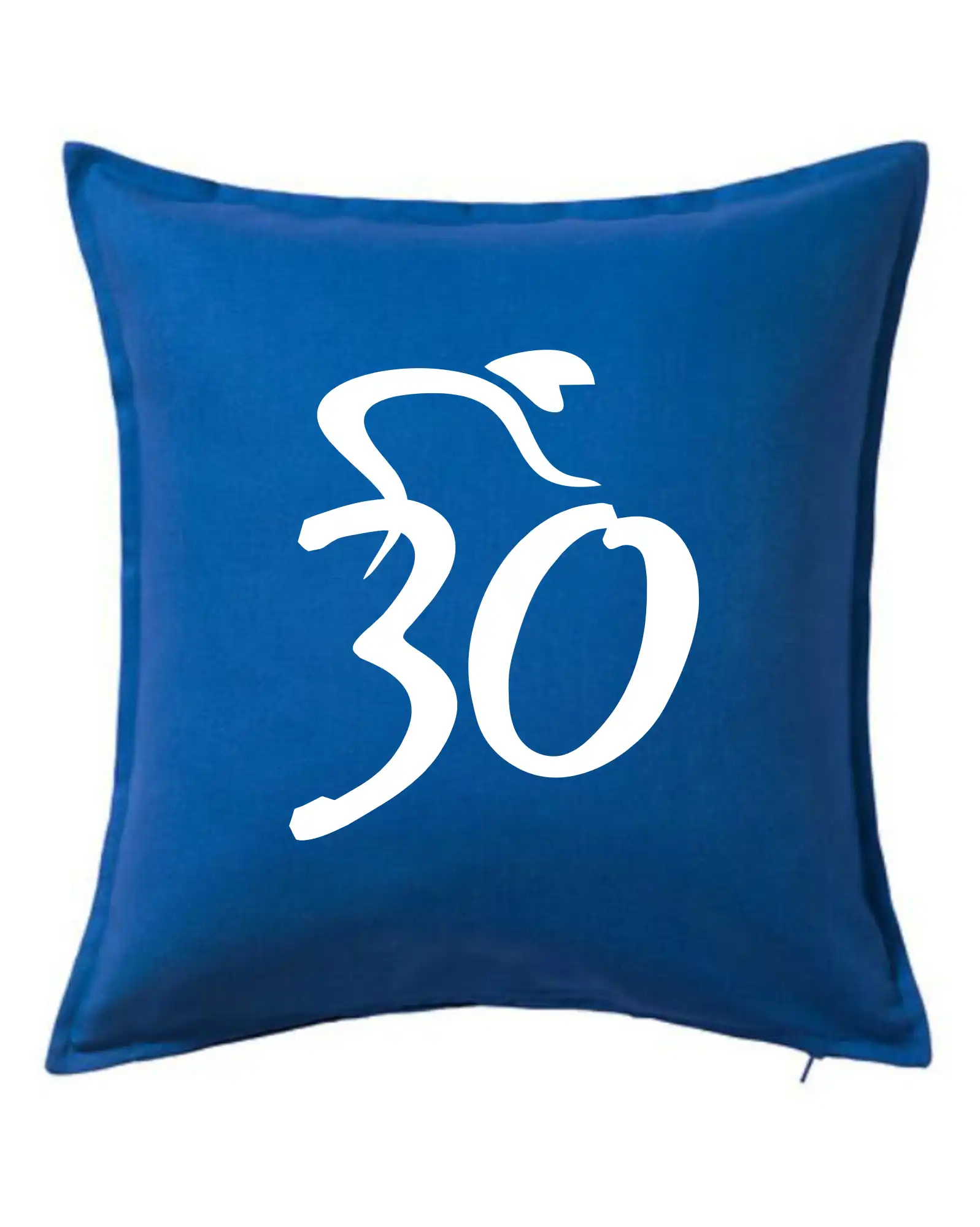 Tričko ako darček pre cyklistu - Cyklista oslavuje tridsiatku (30) - Vankúš 50x50