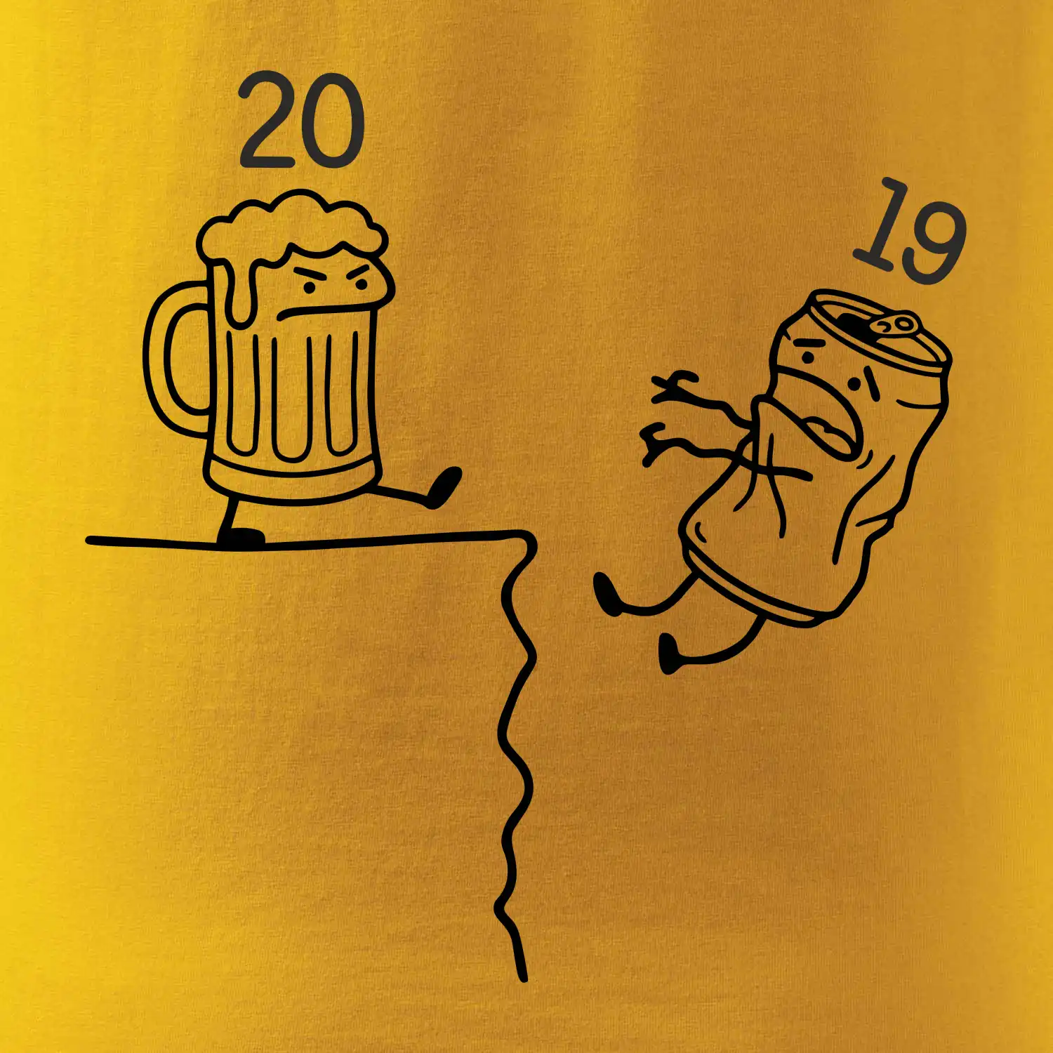 Pivo narozeniny - útes 20 let