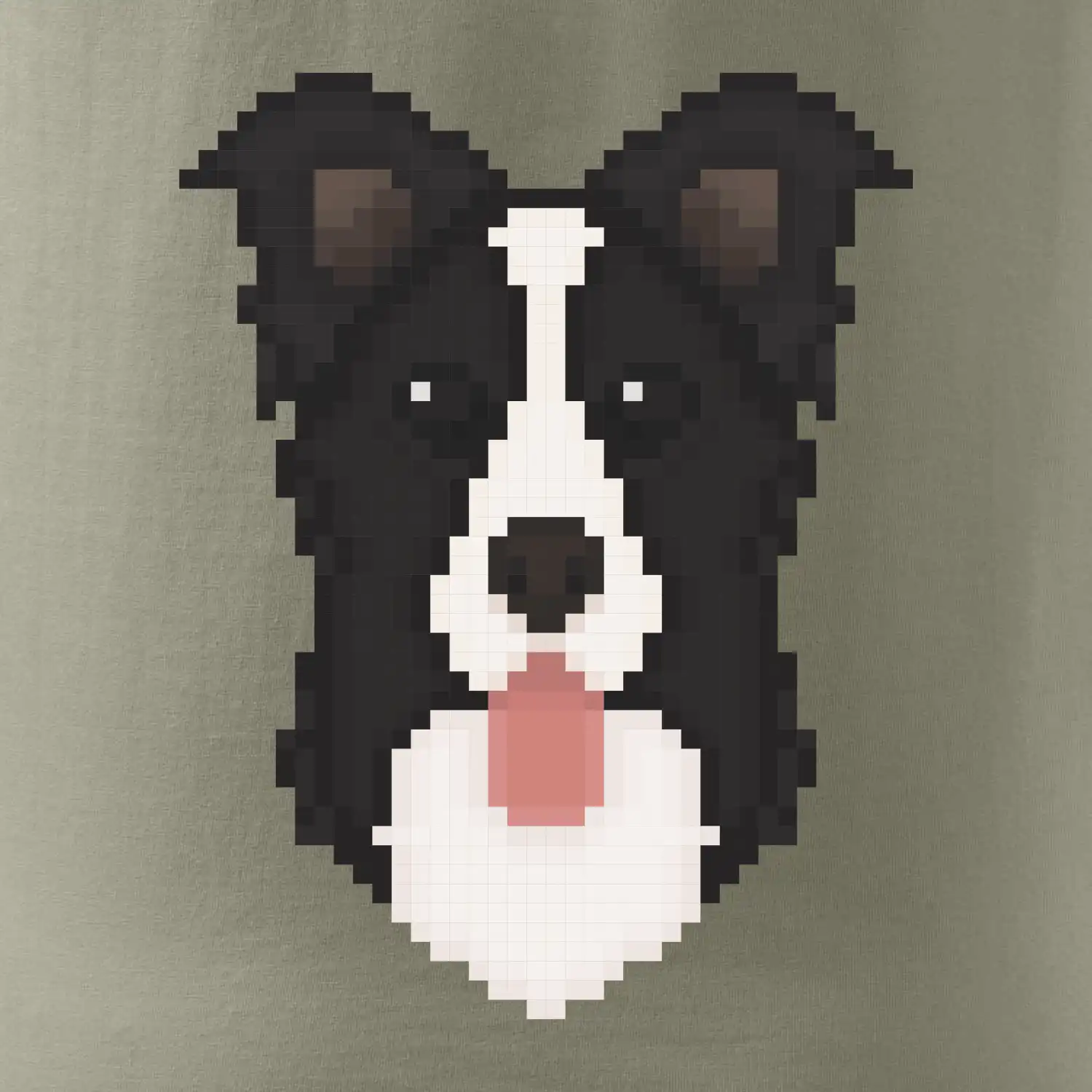 Border kolie Pixel